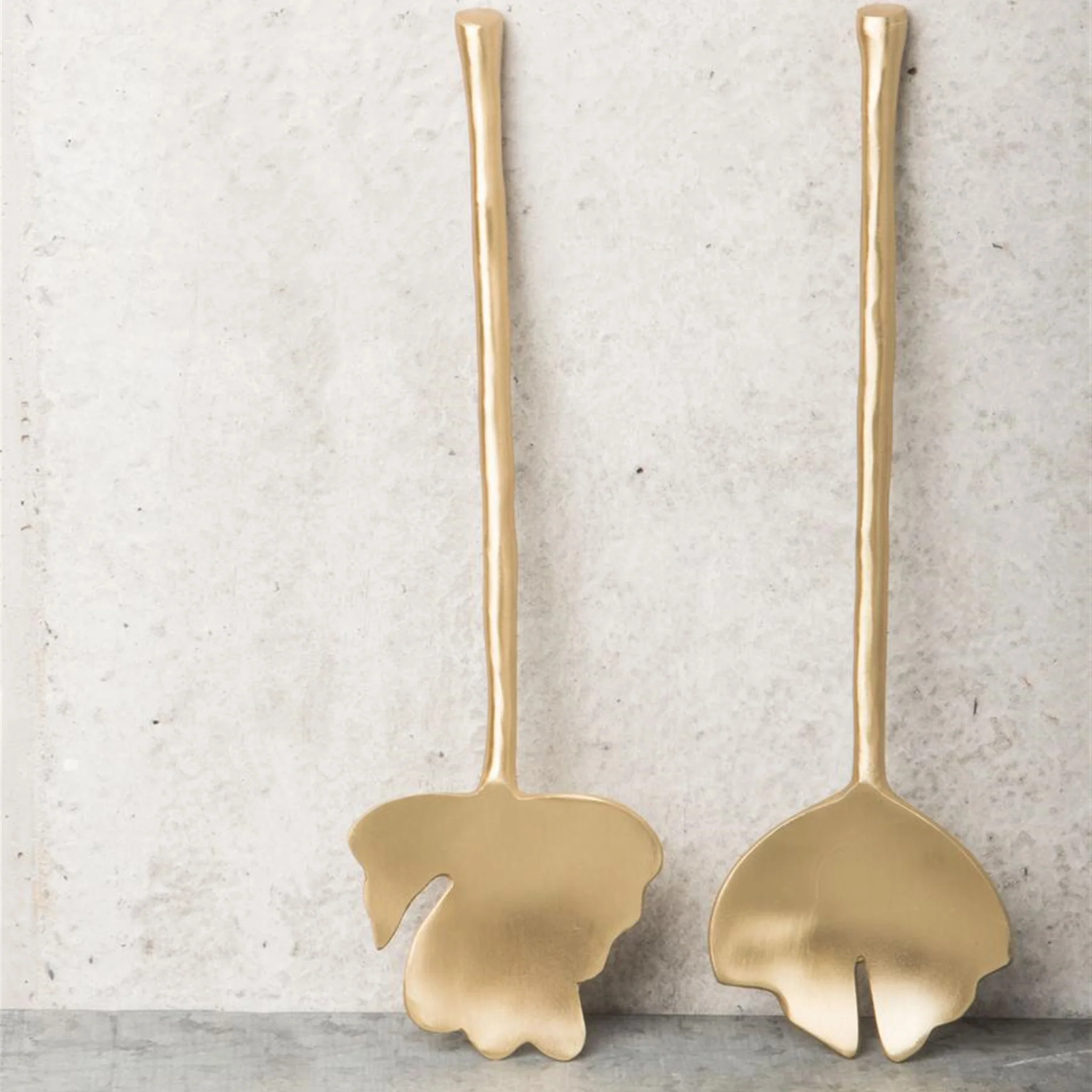 Akrotiri Leaf Salad Servers - Image 3