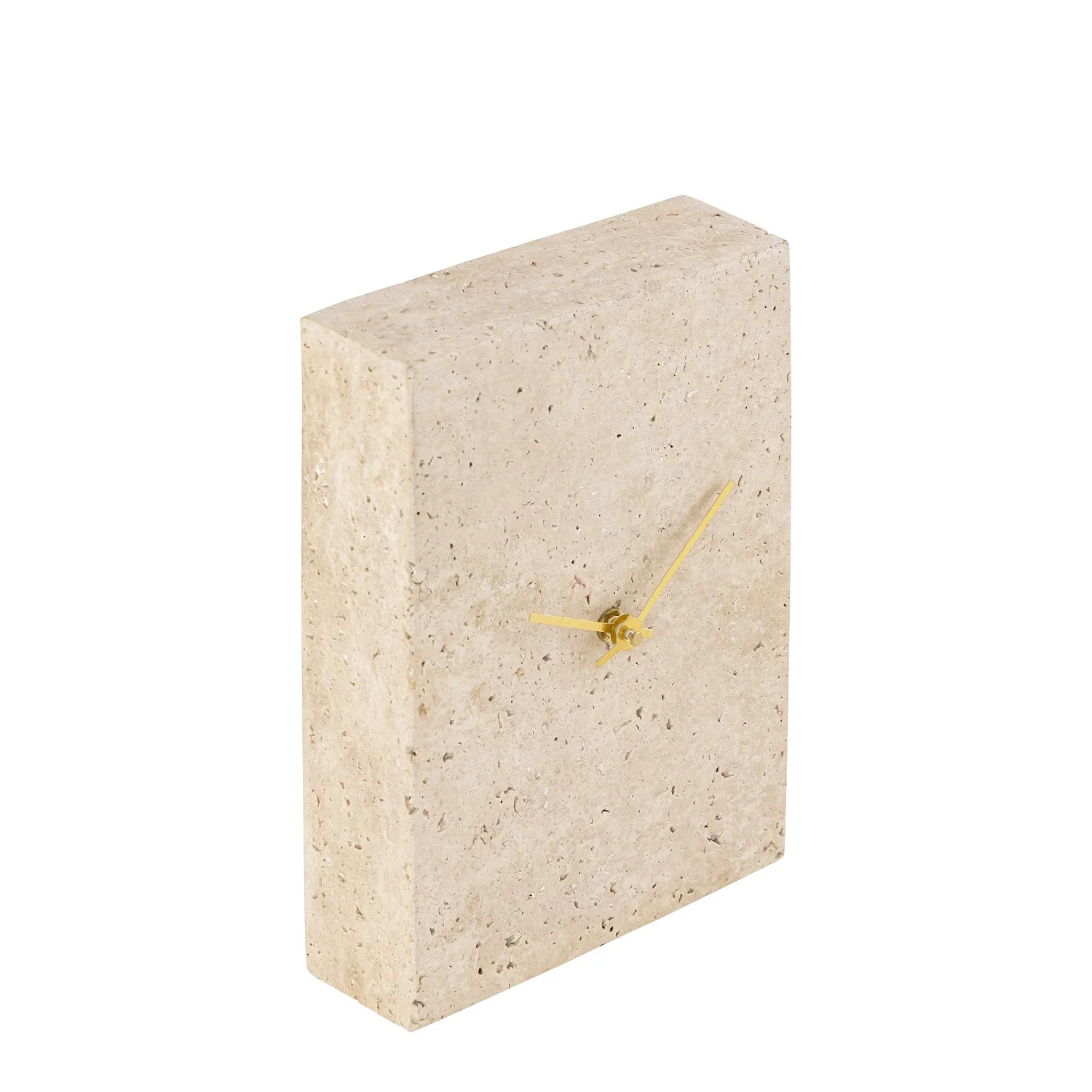 Alcott Travertine Table Clock - Image 5