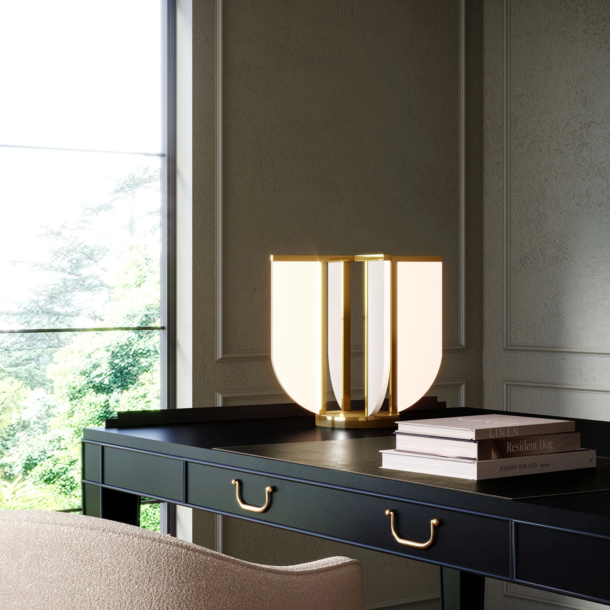Aldrin Alabaster LED Table Lamp - Image 8