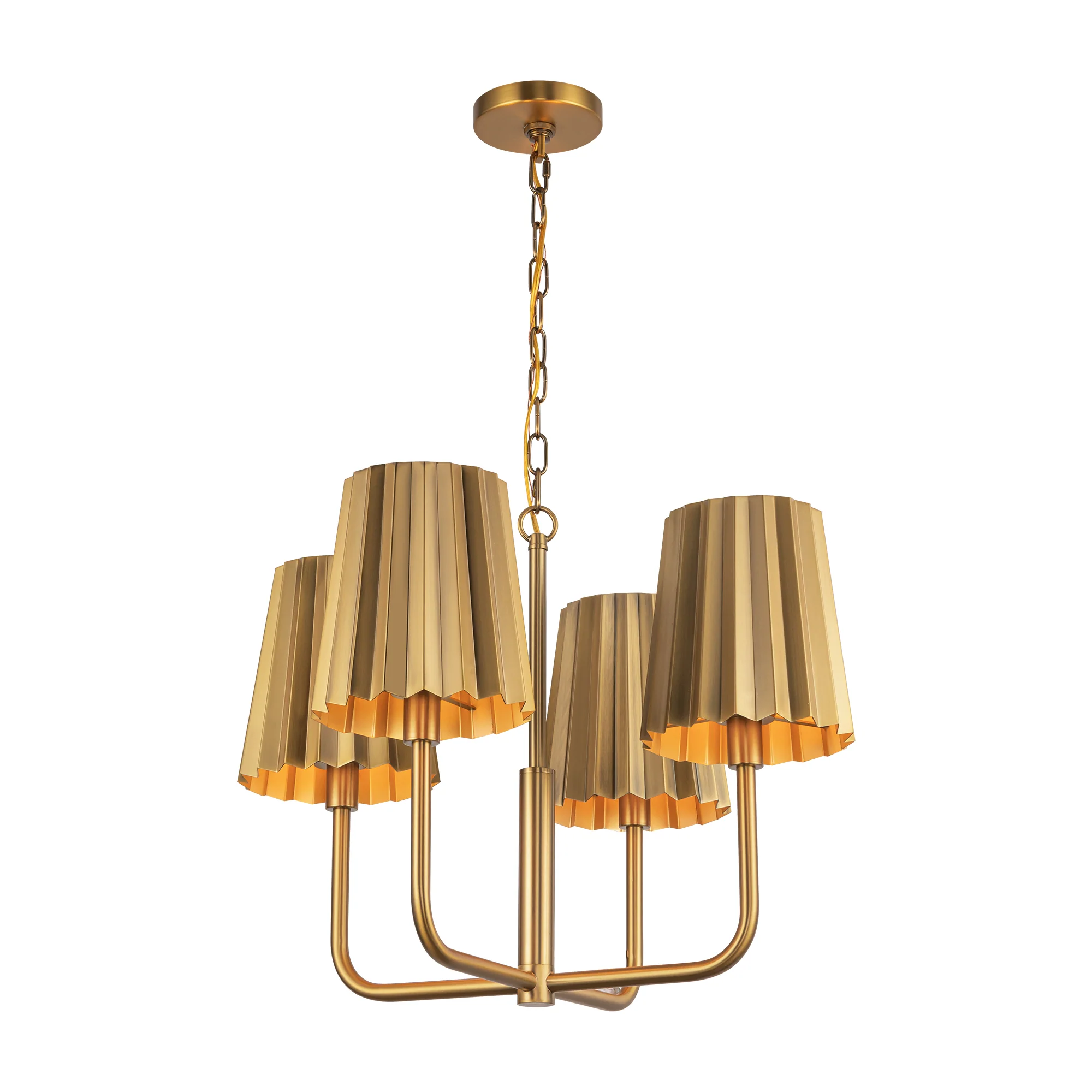 Allumer Pleated Chandelier - Image 10