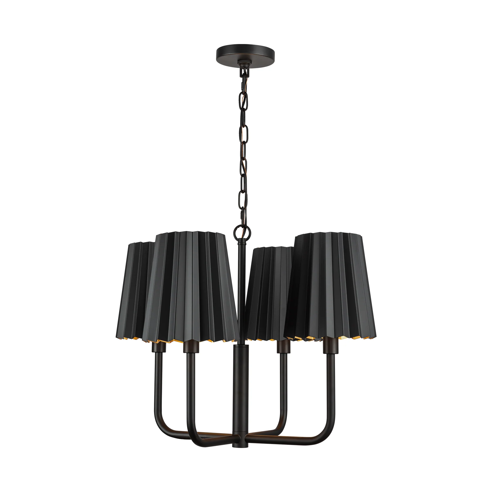 Allumer Pleated Chandelier - Image 2