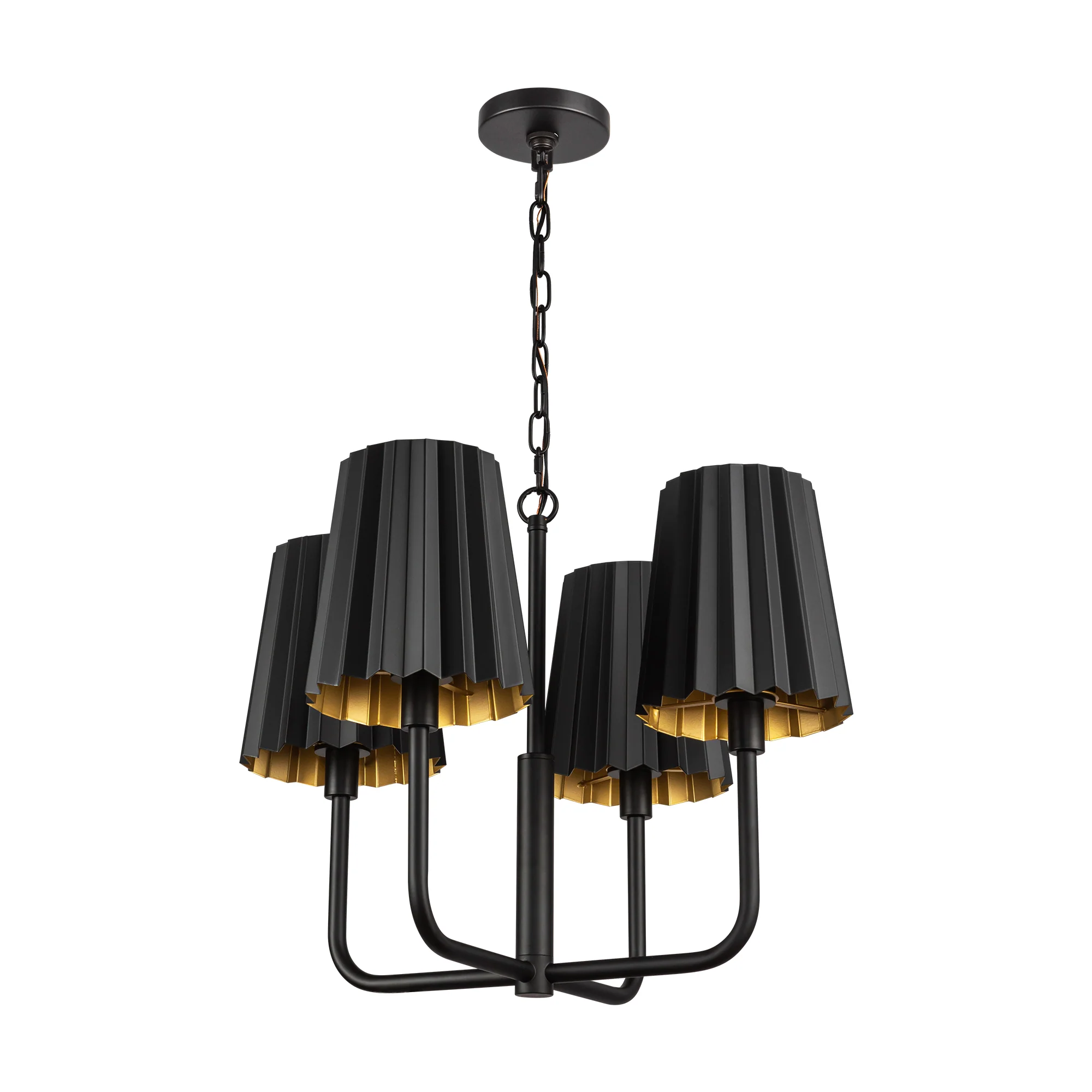 Allumer Pleated Chandelier - Image 5