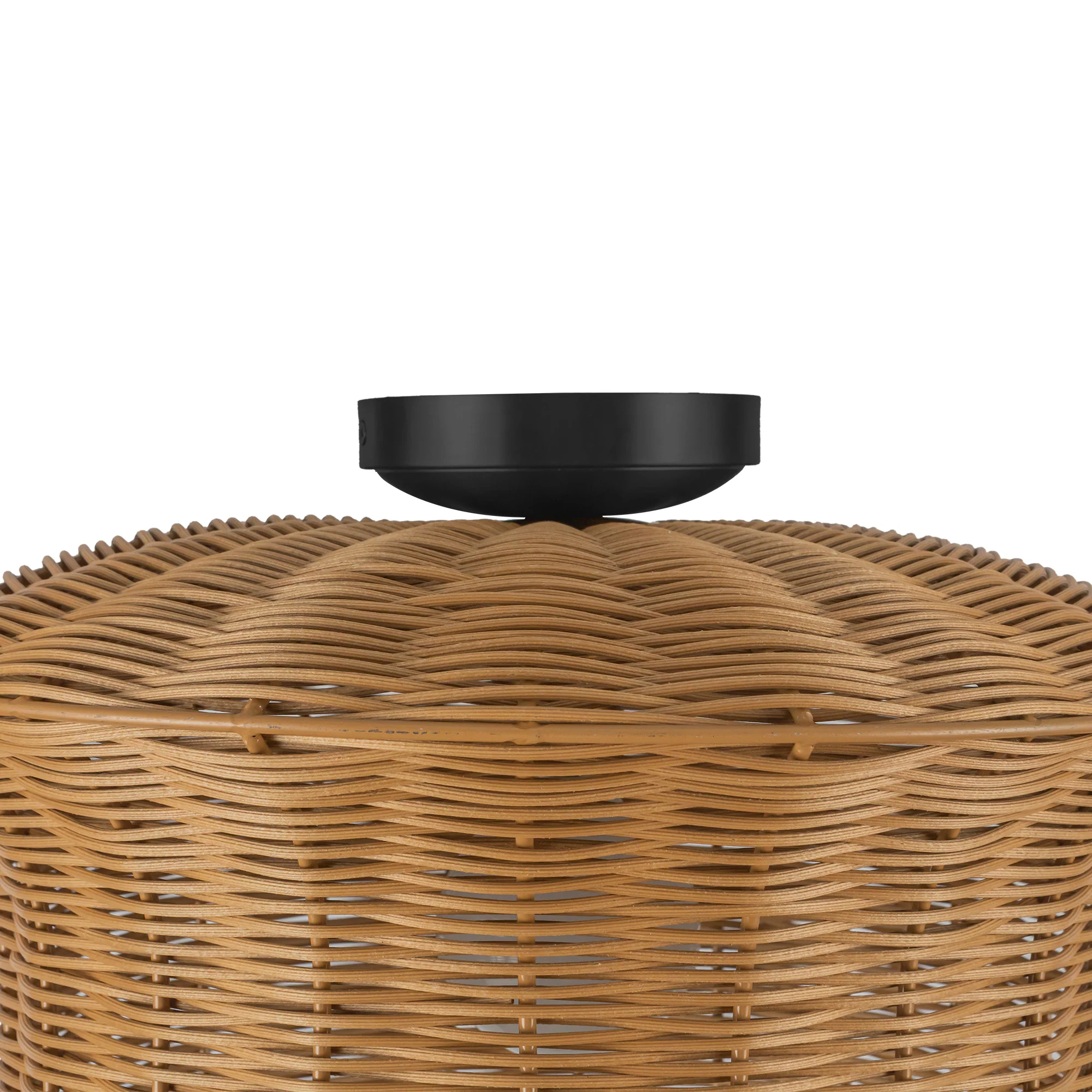 Almera Rattan Weave Ceiling Light - Image 3