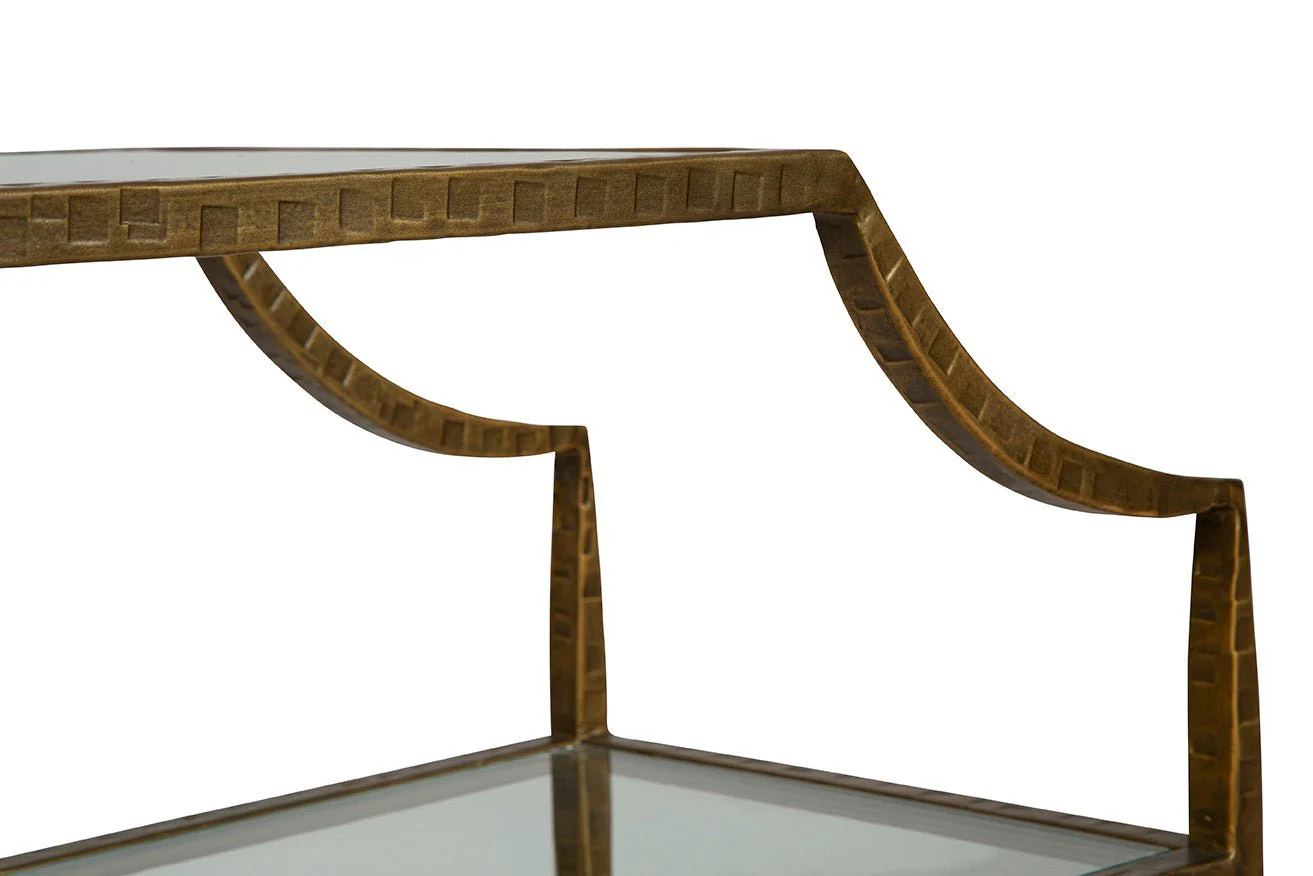 Altamura Metal and Marble Console - Image 6