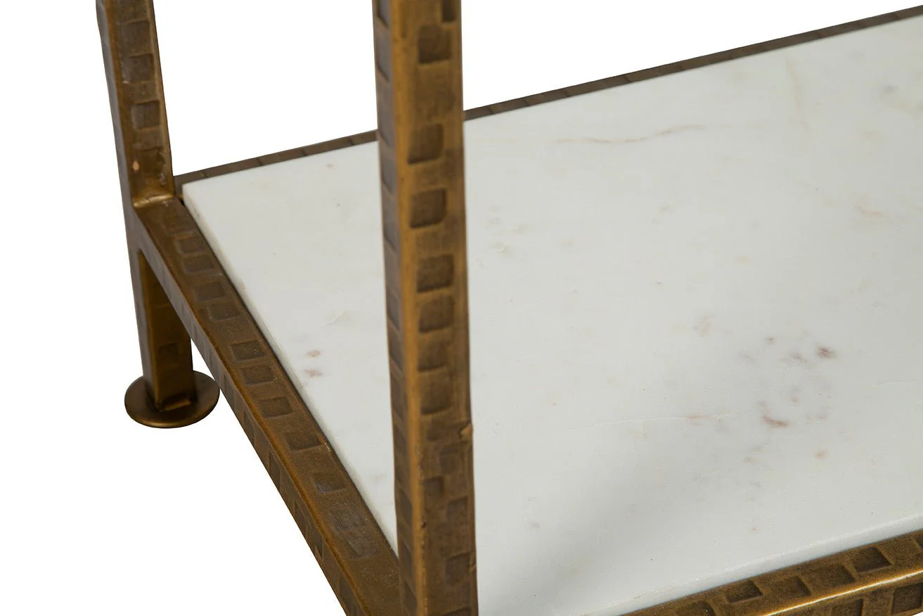 Altamura Metal and Marble Console - Image 7
