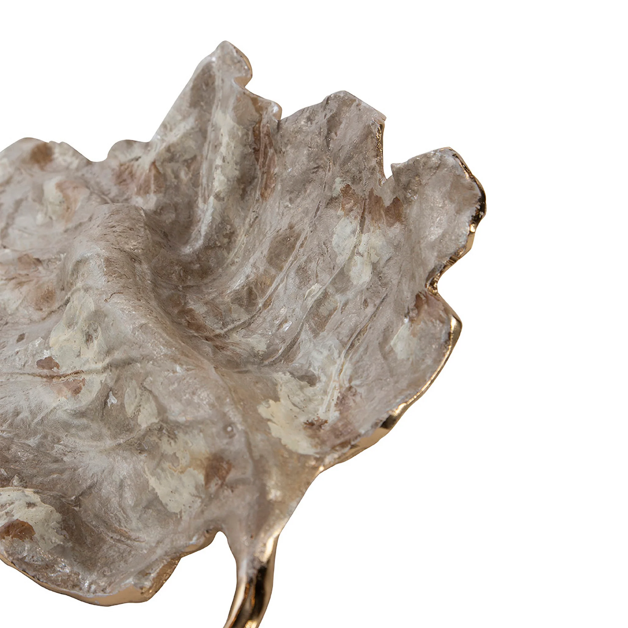 Altavilla Leaf Brass Bowl - Image 4