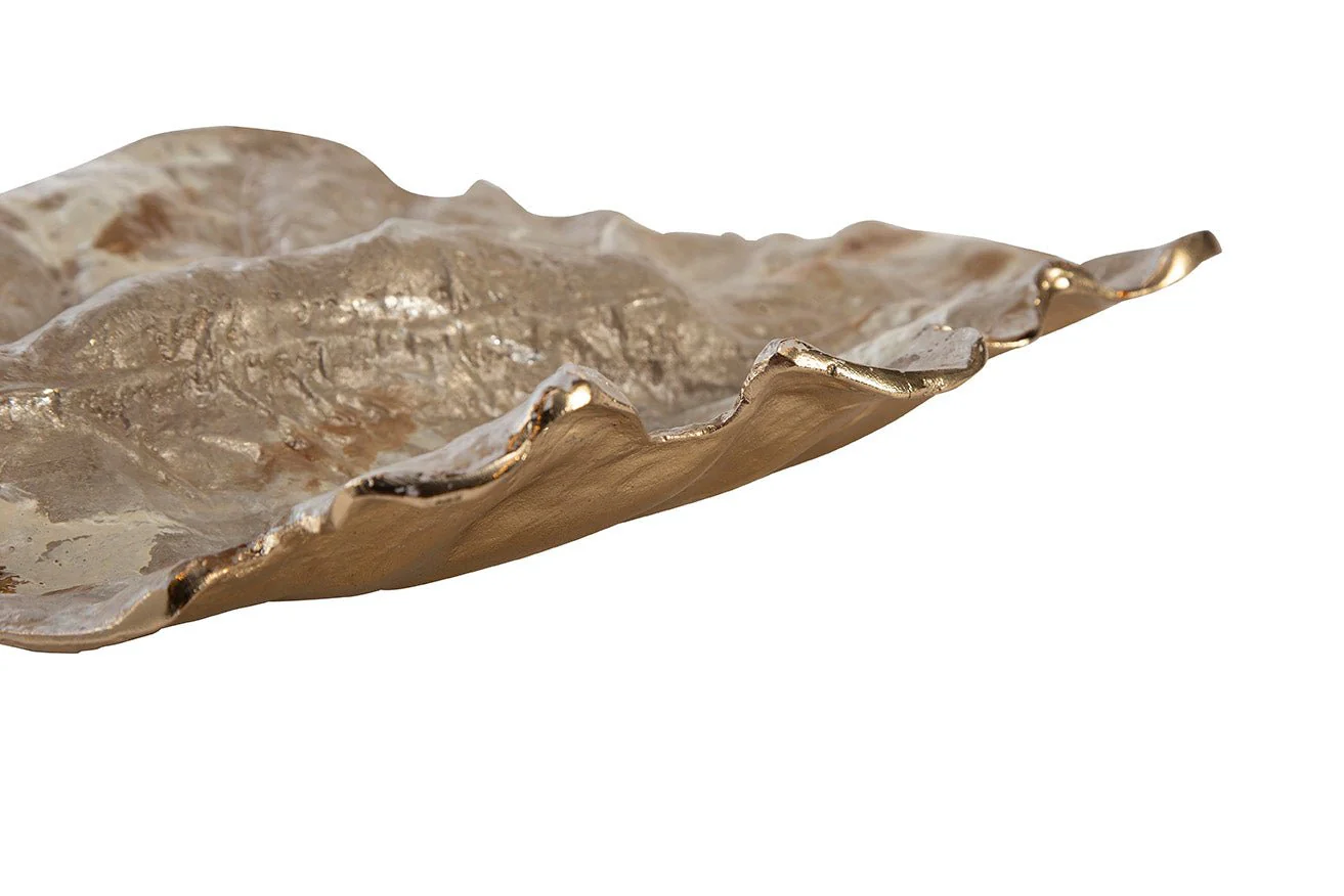 Altavilla Leaf Brass Bowl - Image 7