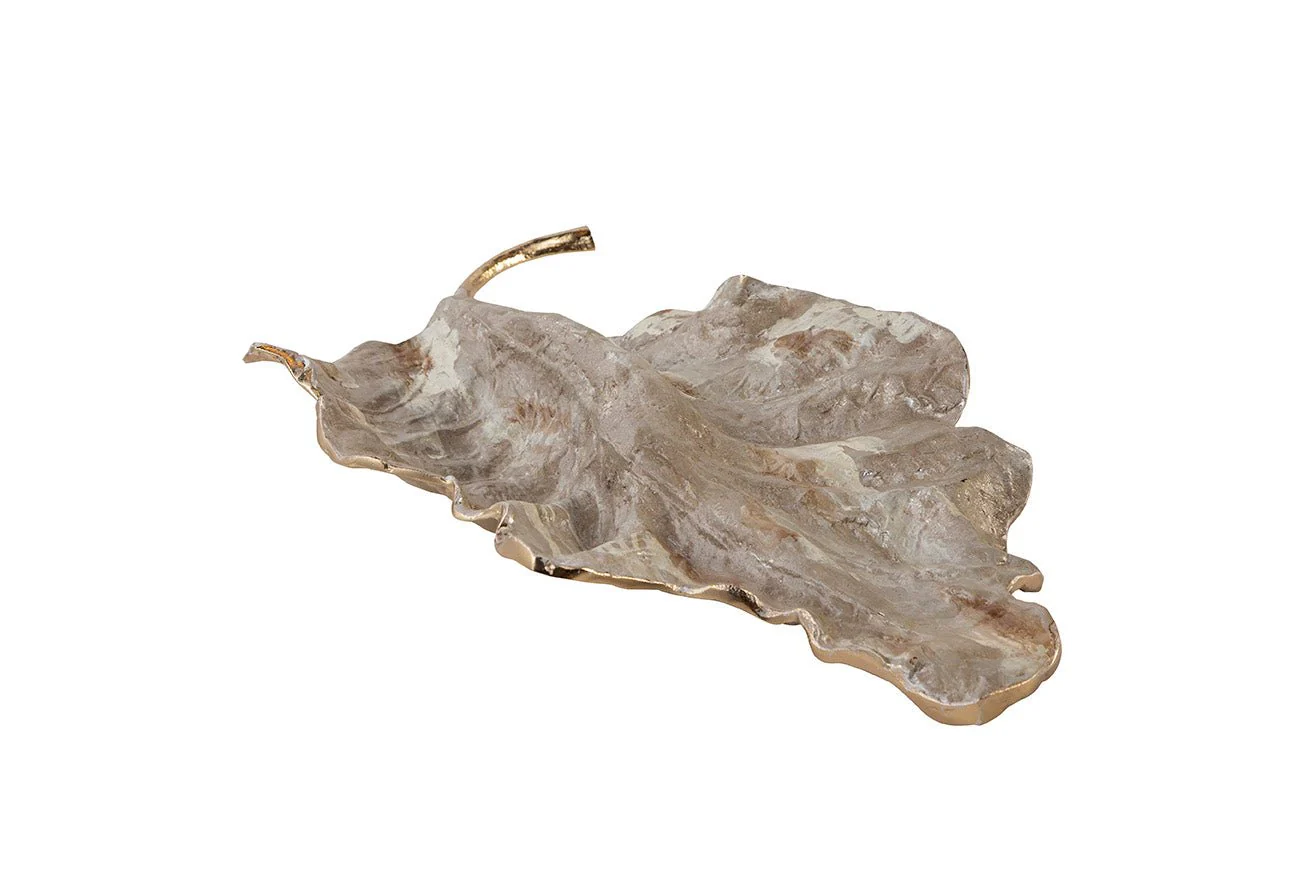 Altavilla Leaf Brass Bowl - Image 8