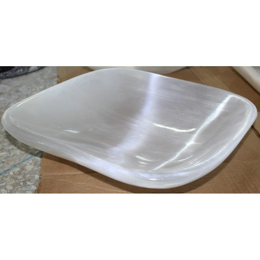 Althaea Selenite Display Plate - Image 2