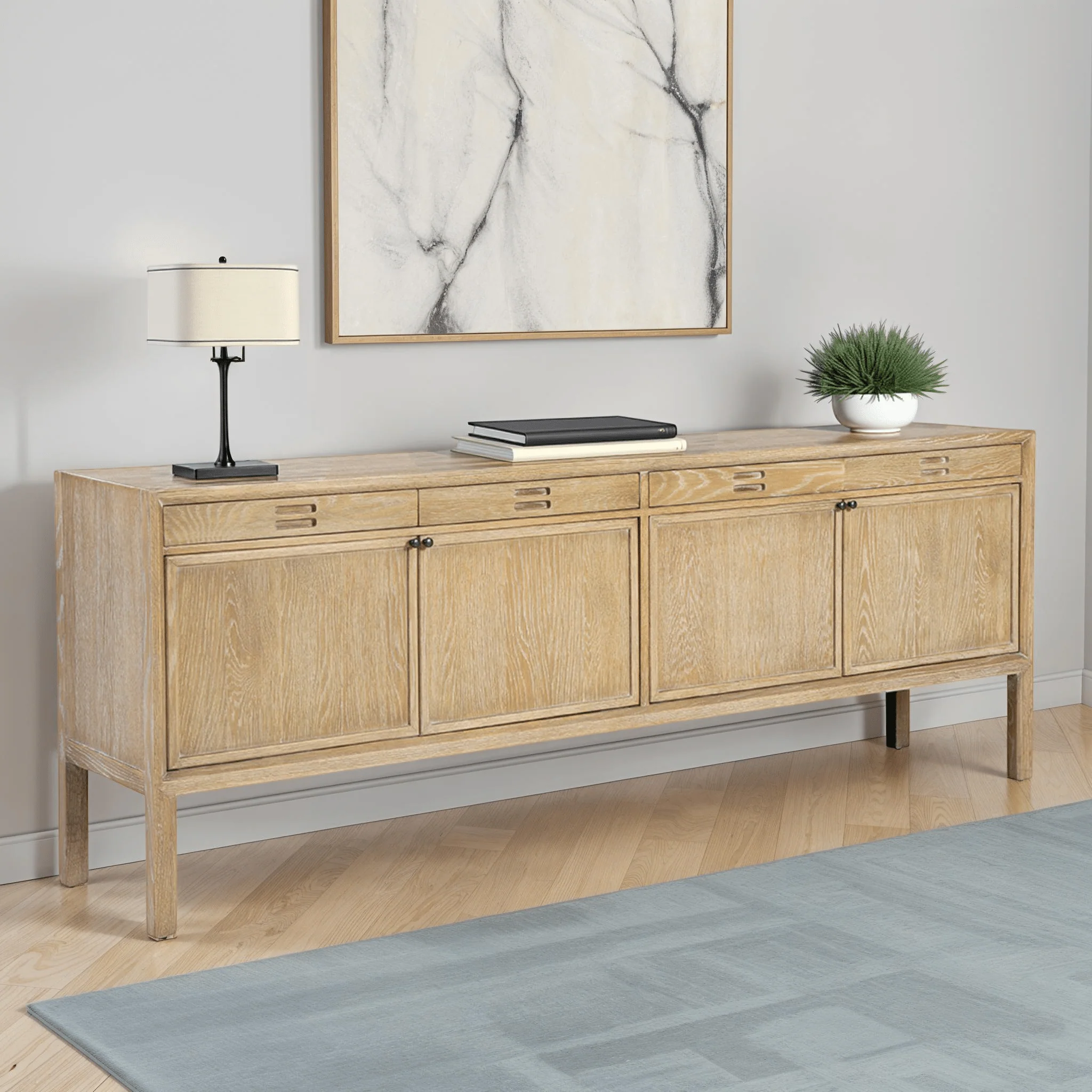 Altona Oak Sideboard - Image 2