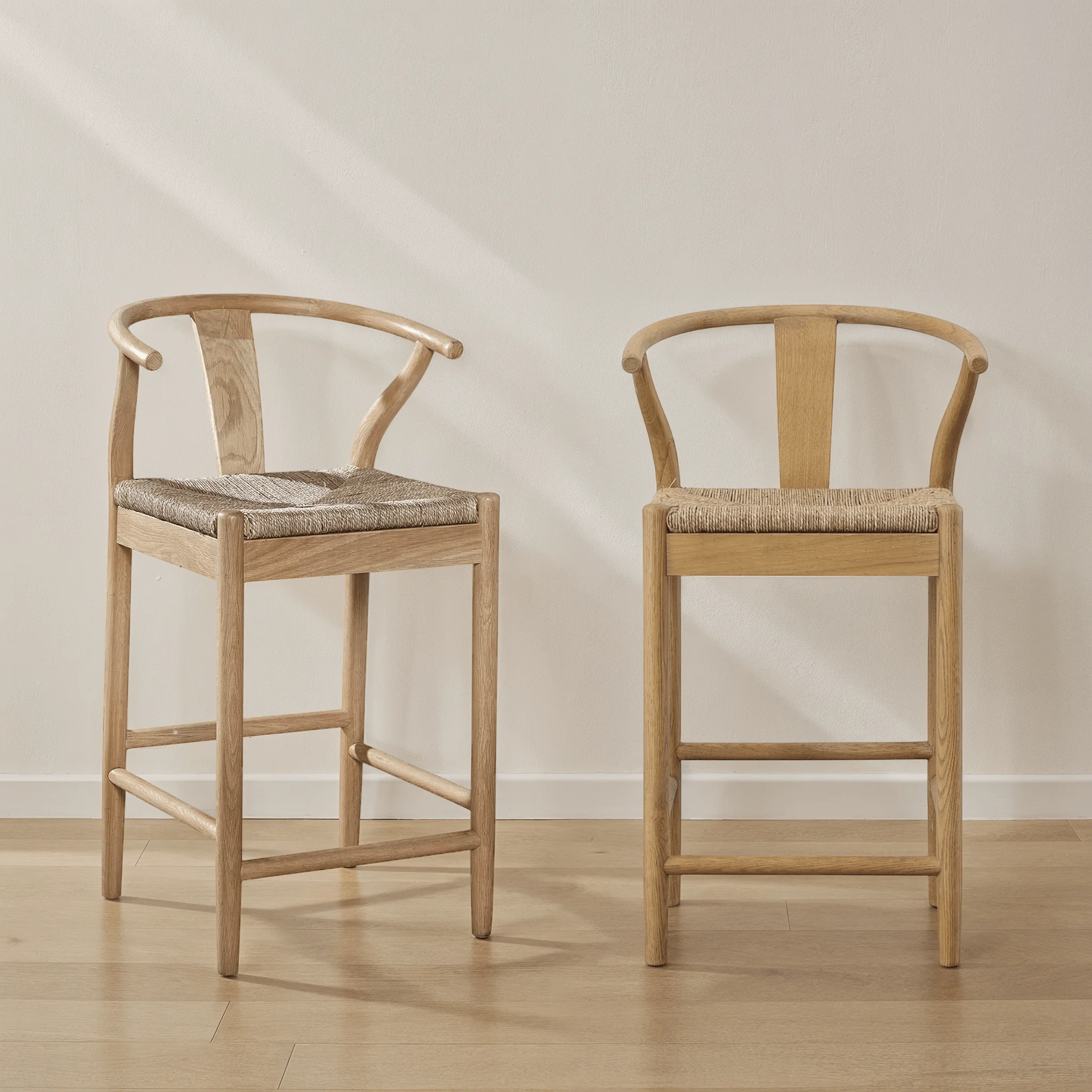 Alvara Woven Seat Barstool - Image 2