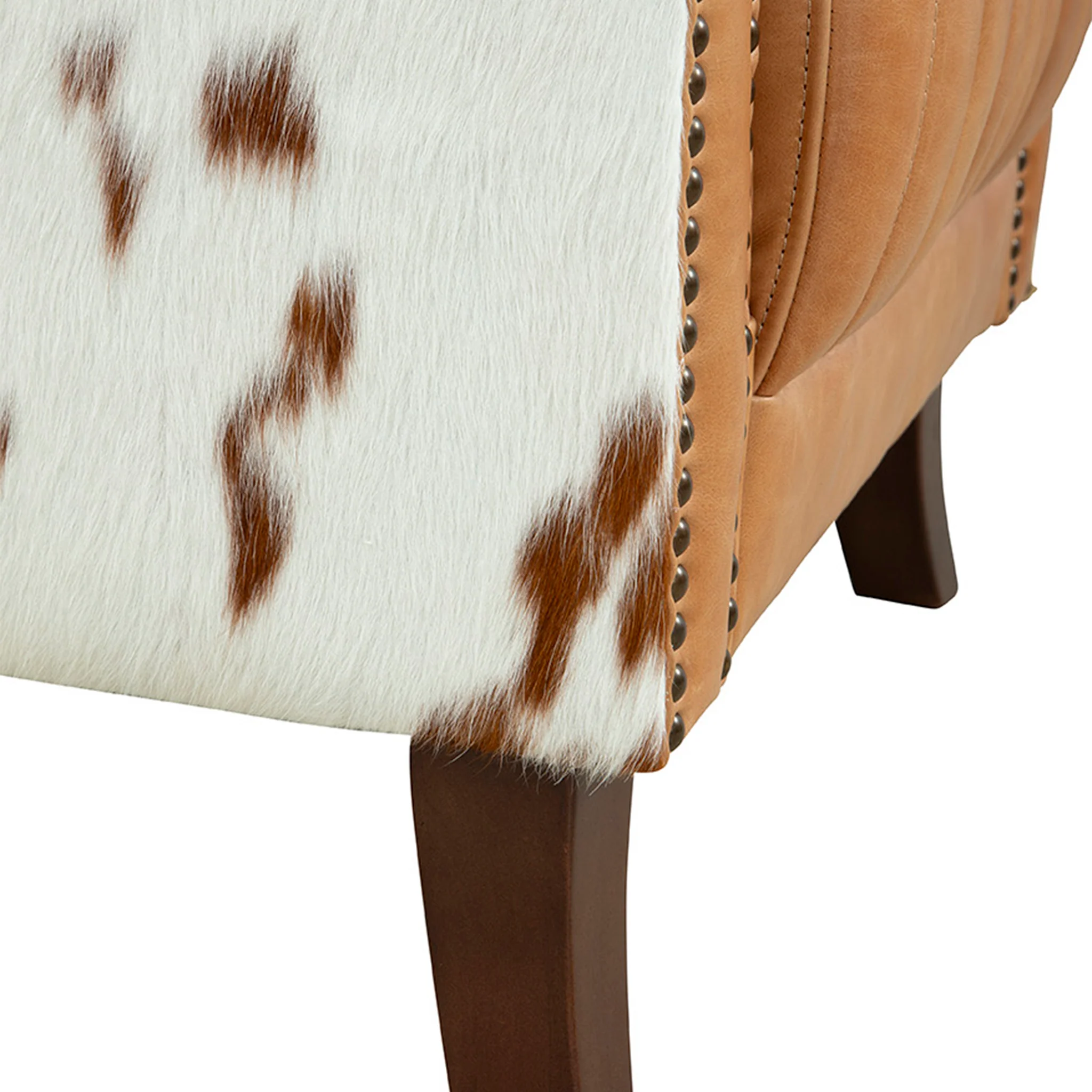 Amarillo Leather Hide Armchair - Image 10