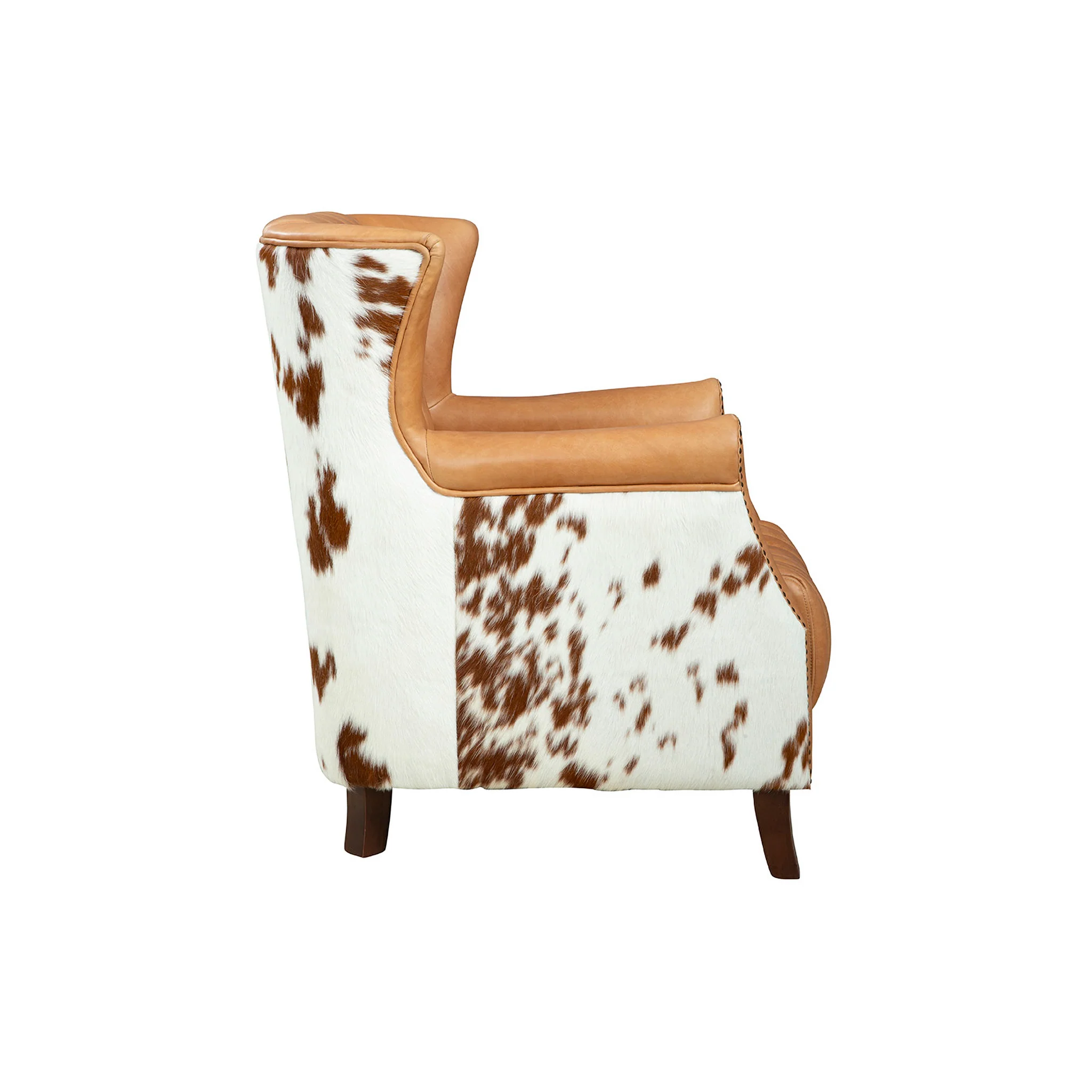 Amarillo Leather Hide Armchair - Image 4