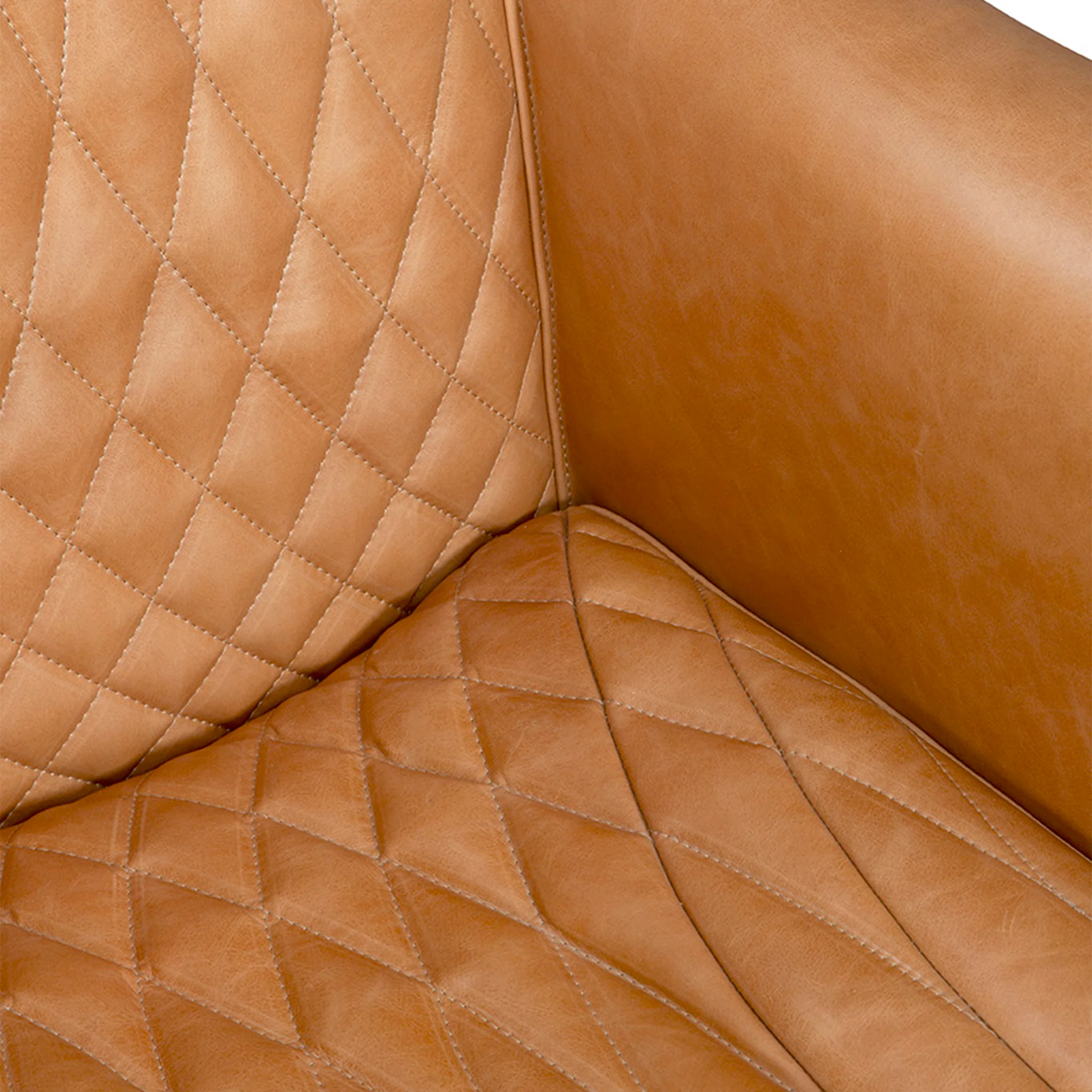 Amarillo Leather Hide Armchair - Image 6