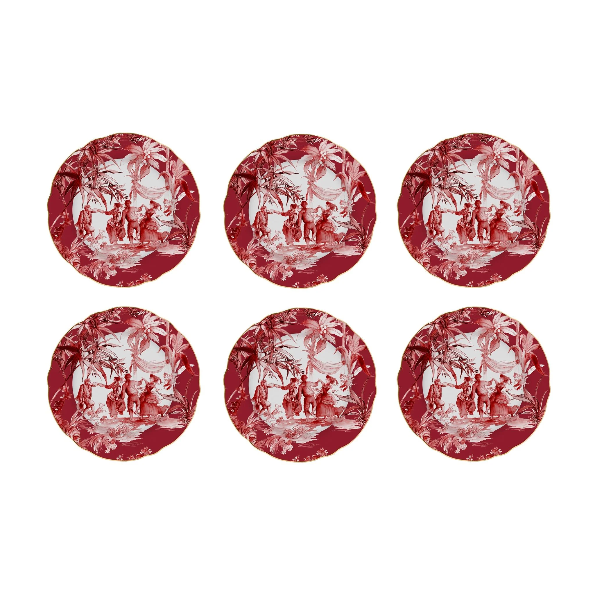 Antoinette Dinner Plates, Set of 6 - Image 3