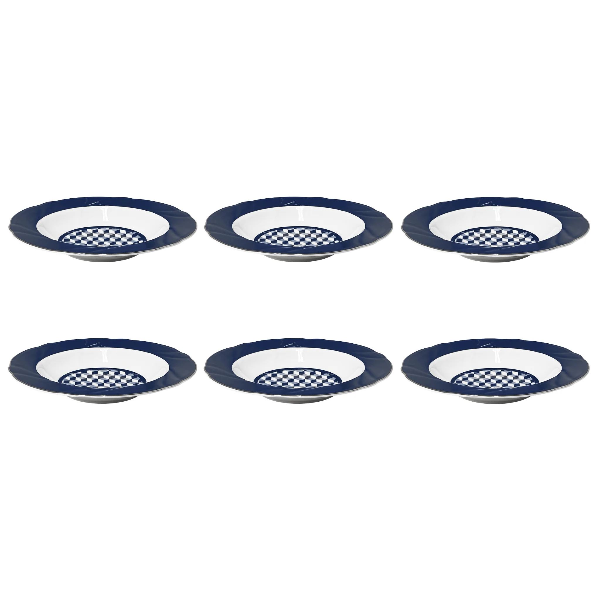 Antoinette Soup Bowls, Set of 6 - Image 4