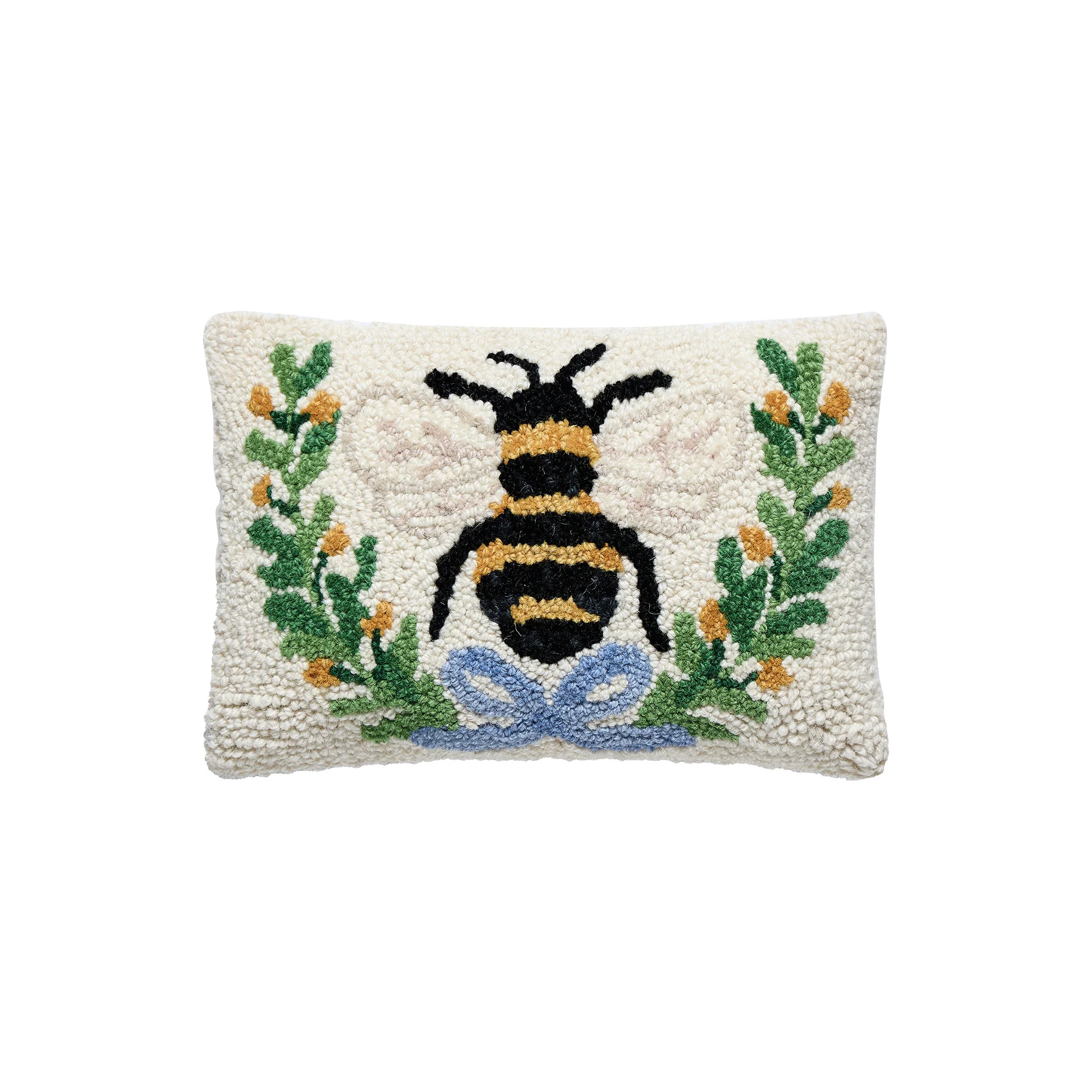 Apisette Hooked Pillow