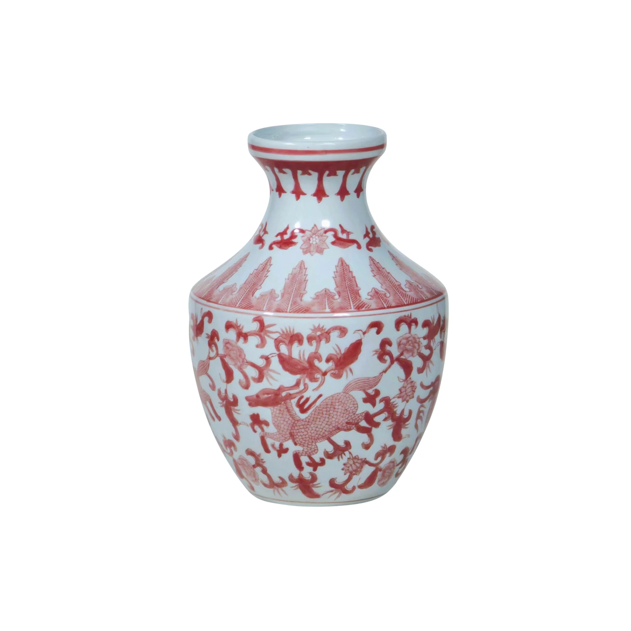 Ardahan Porcelain Qilin Urn