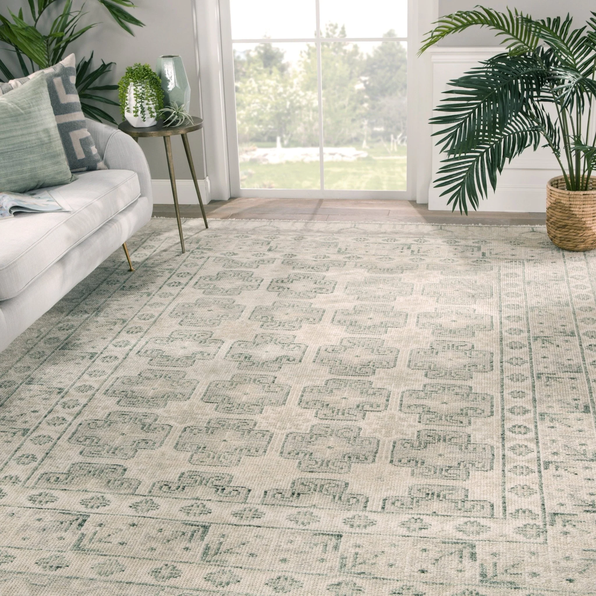 Ardina Distressed Wool Rug - Image 27