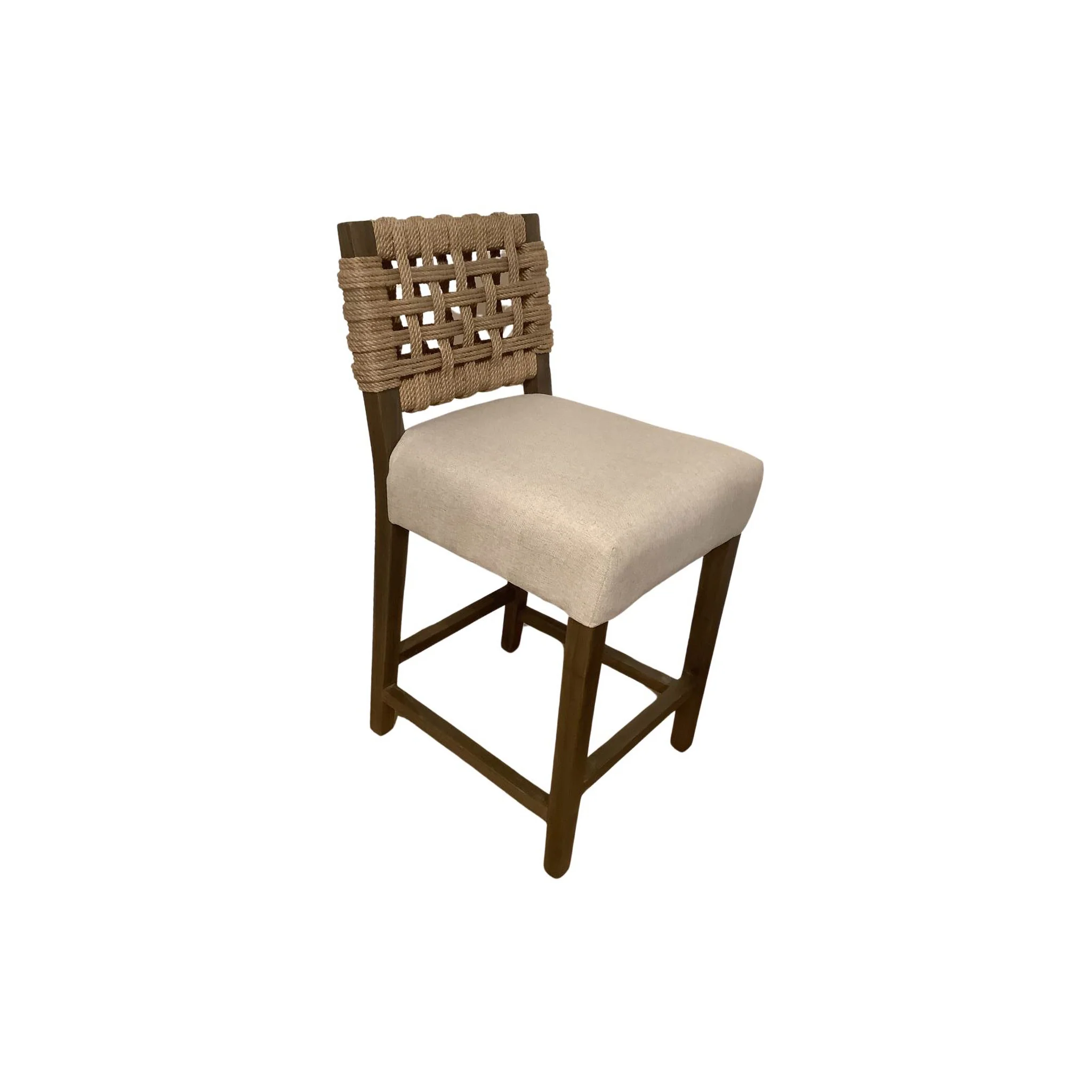 Arguello Woven Counter Stool