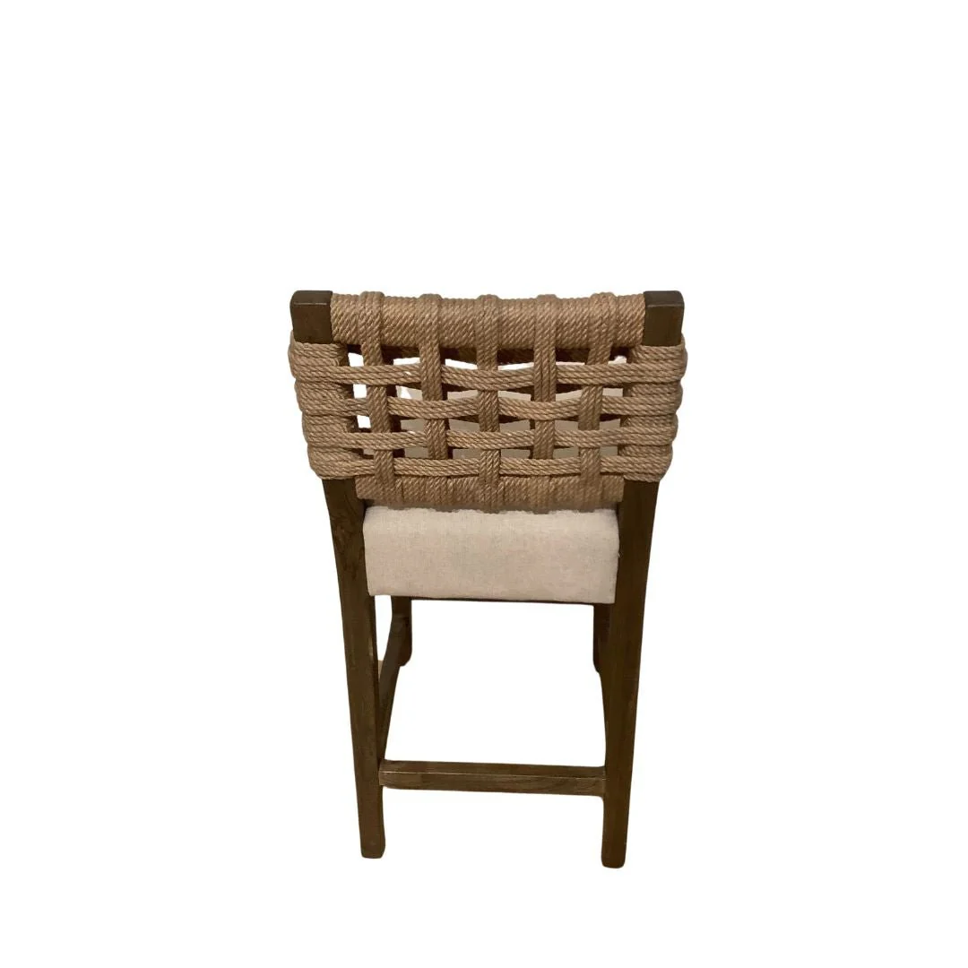 Arguello Woven Counter Stool - Image 3