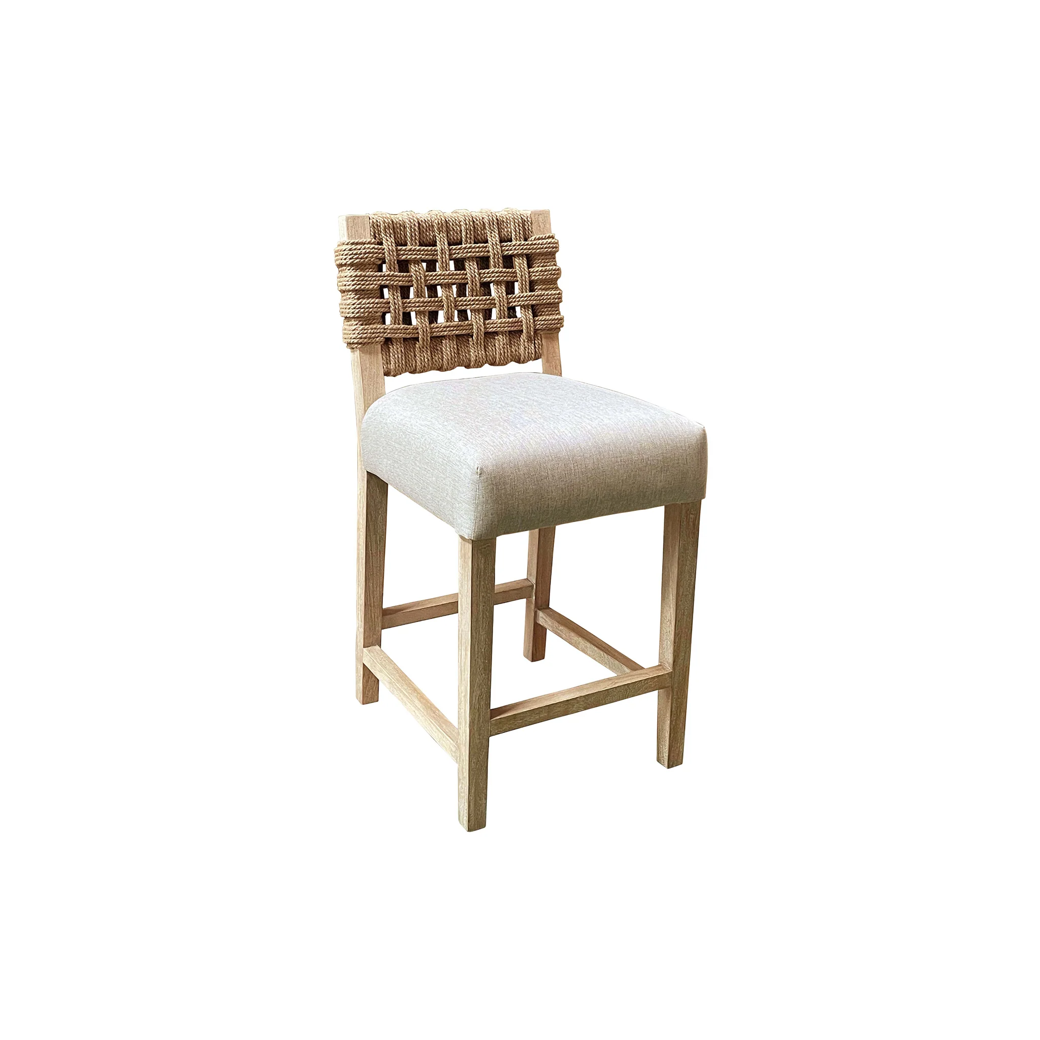 Arguello Woven Counter Stool - Image 6