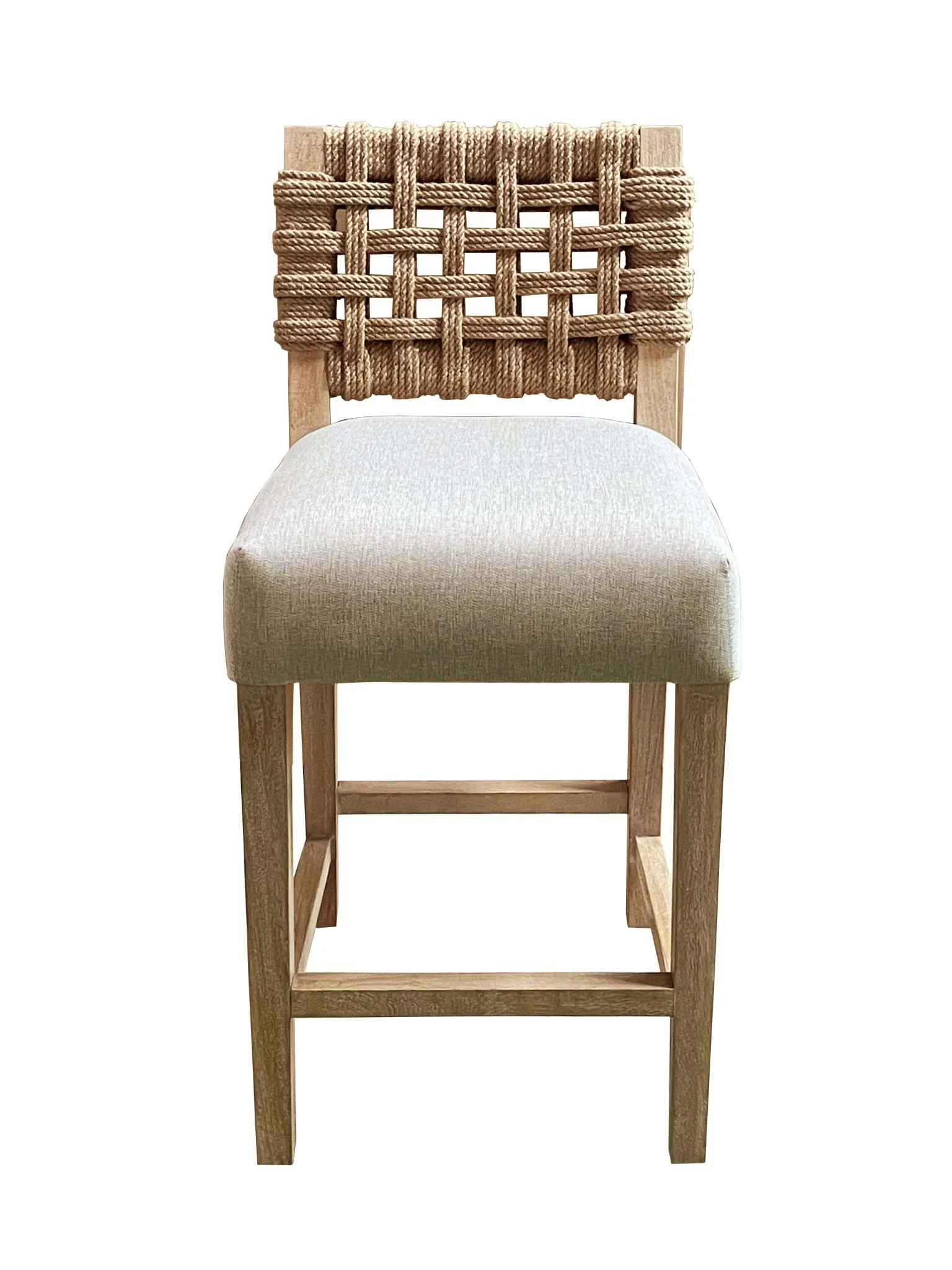 Arguello Woven Counter Stool - Image 7