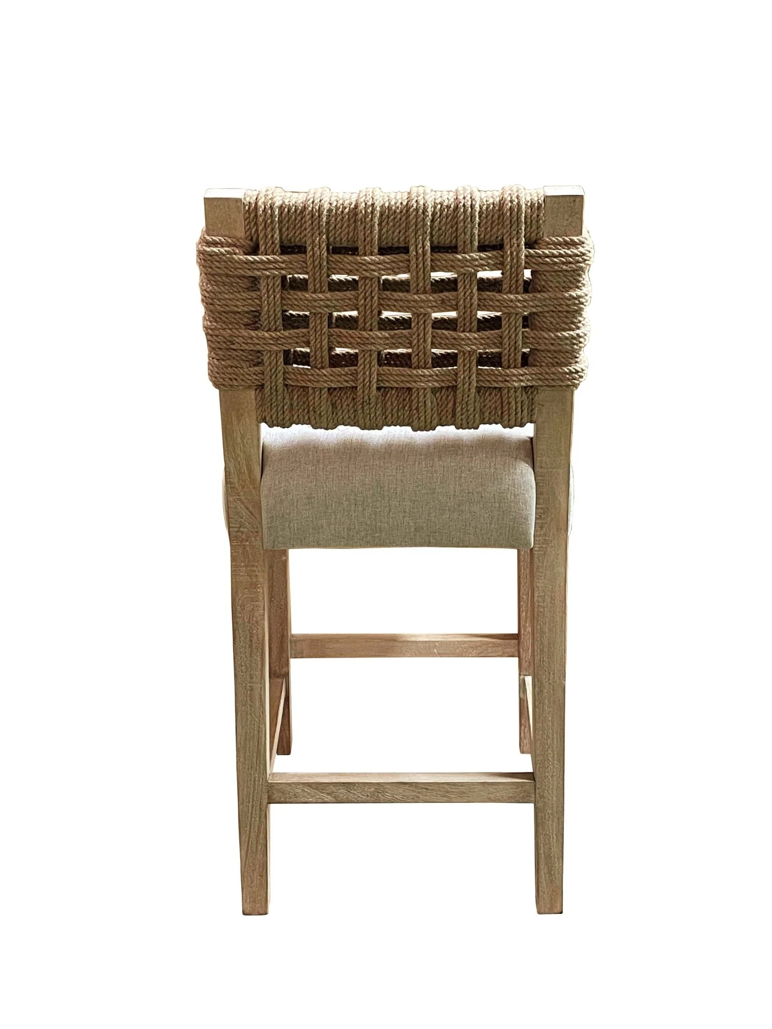 Arguello Woven Counter Stool - Image 8