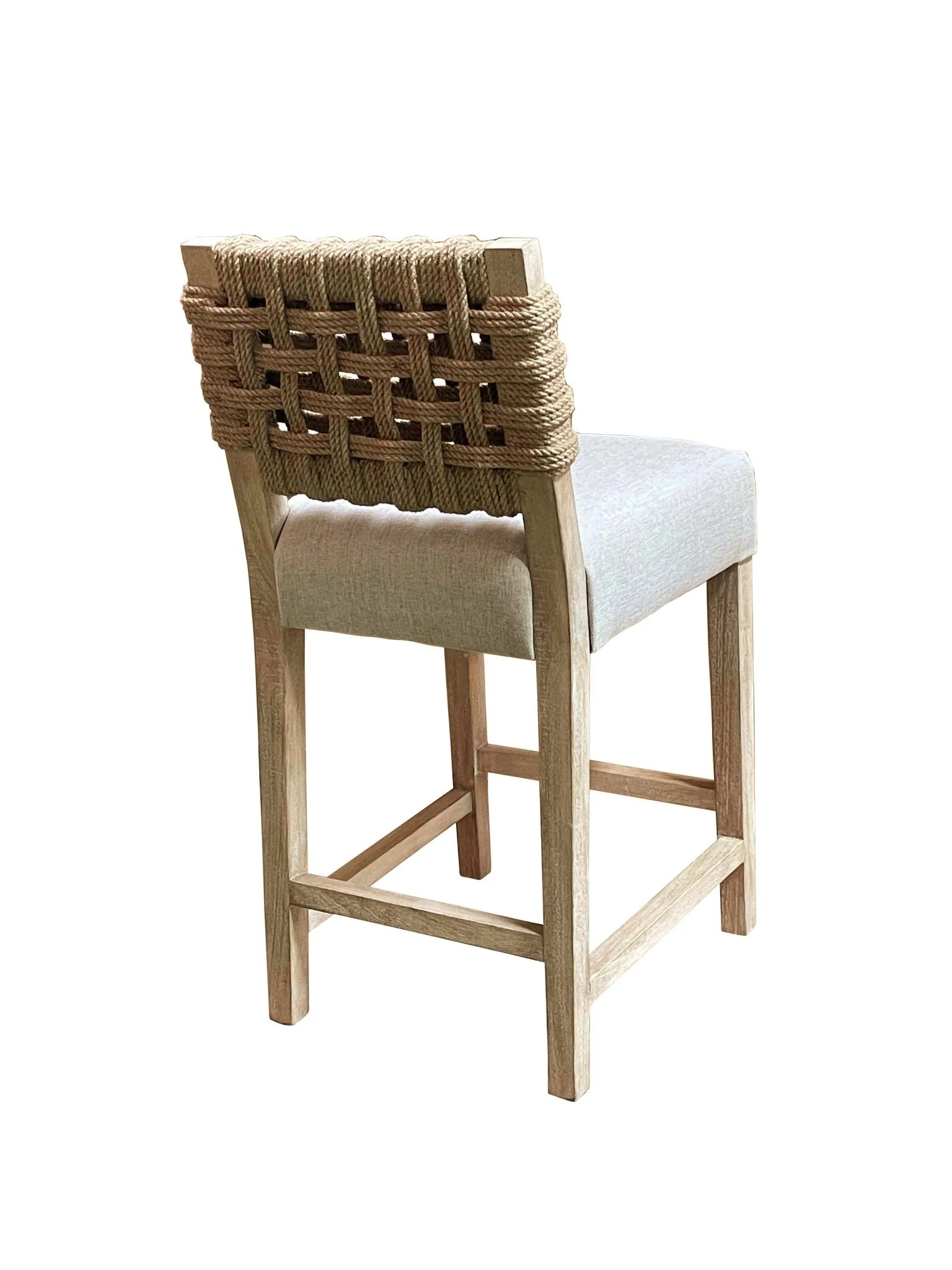 Arguello Woven Counter Stool - Image 9