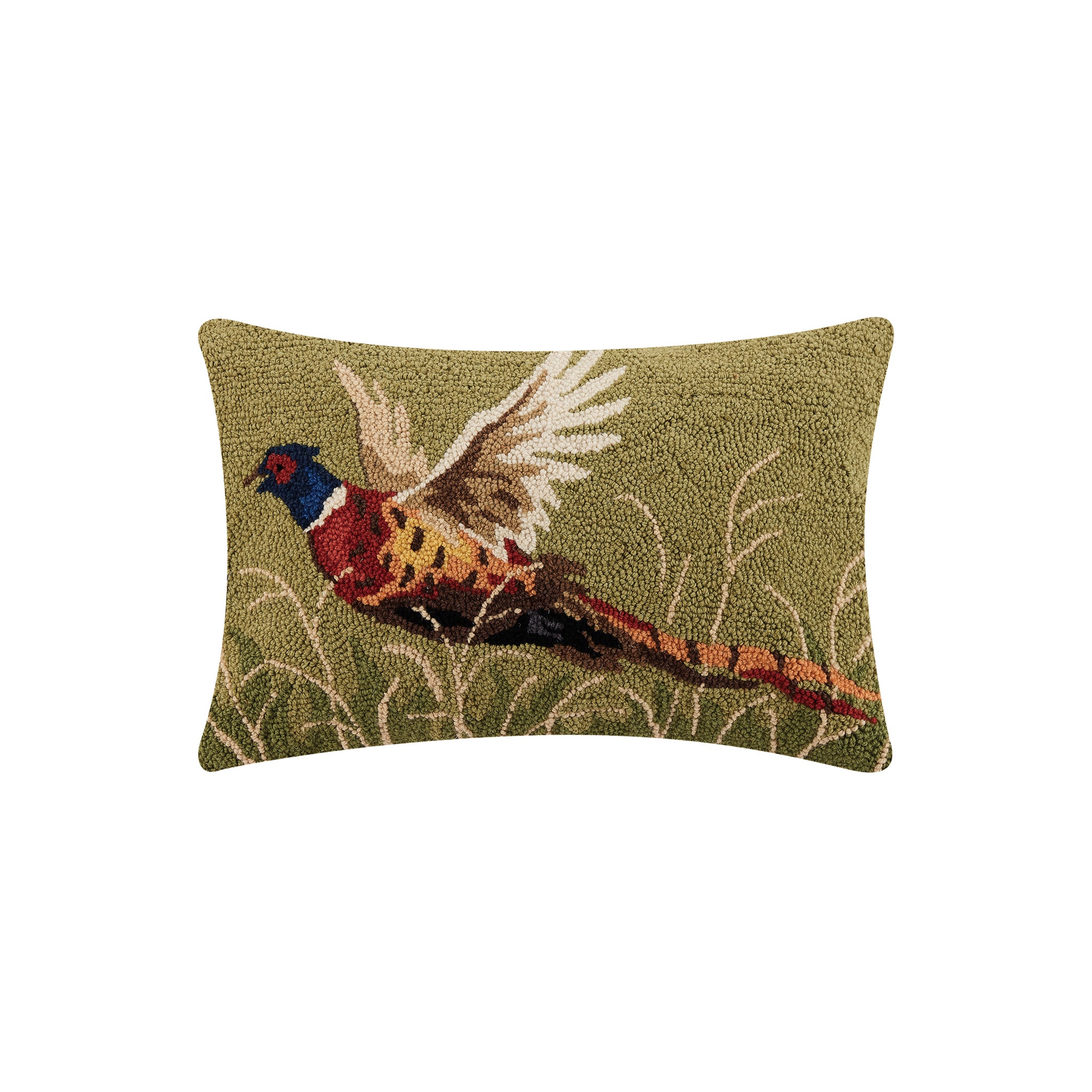 Ashbourne Pheasant Hooked Pillow