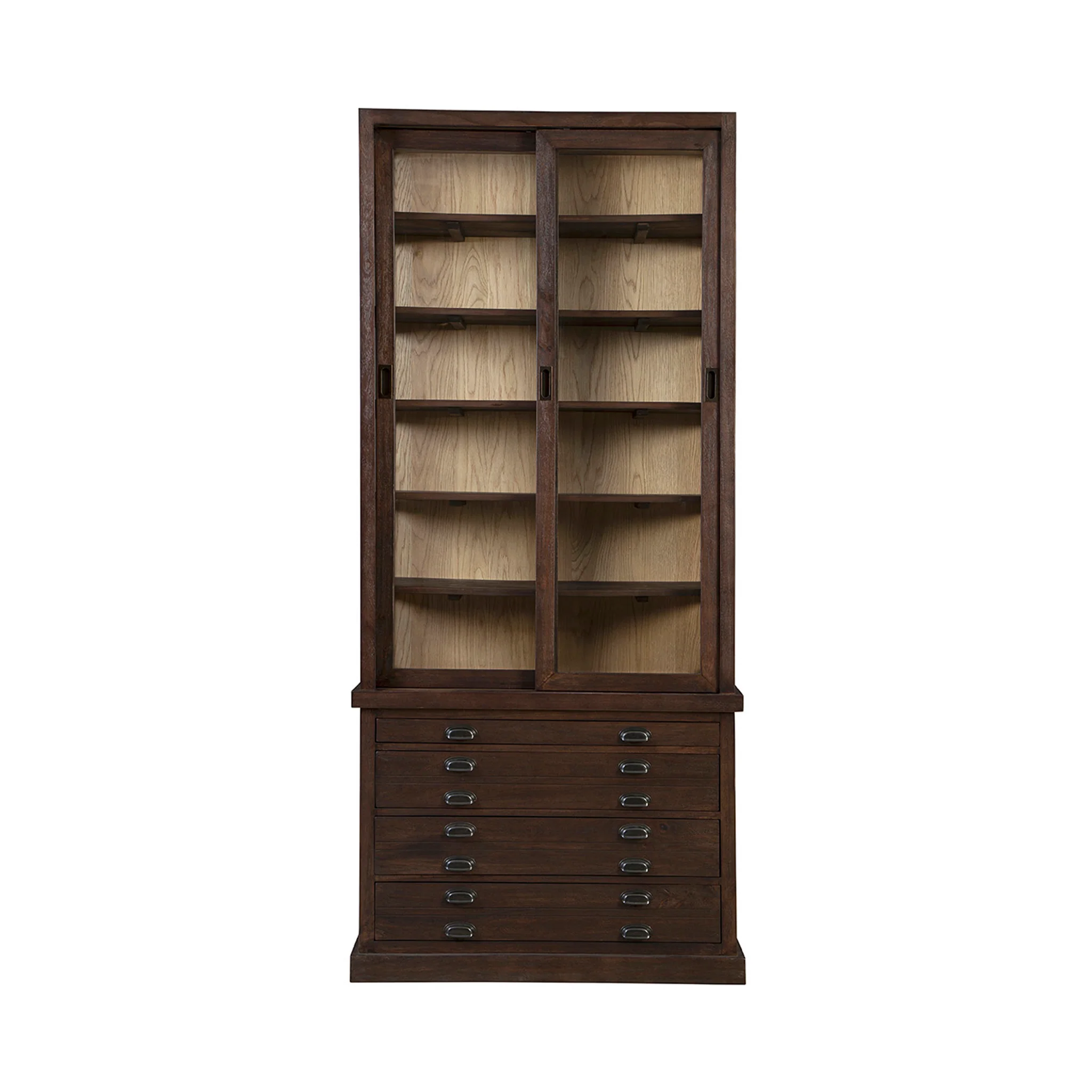 Ashford Oak Display Cabinet - Image 18