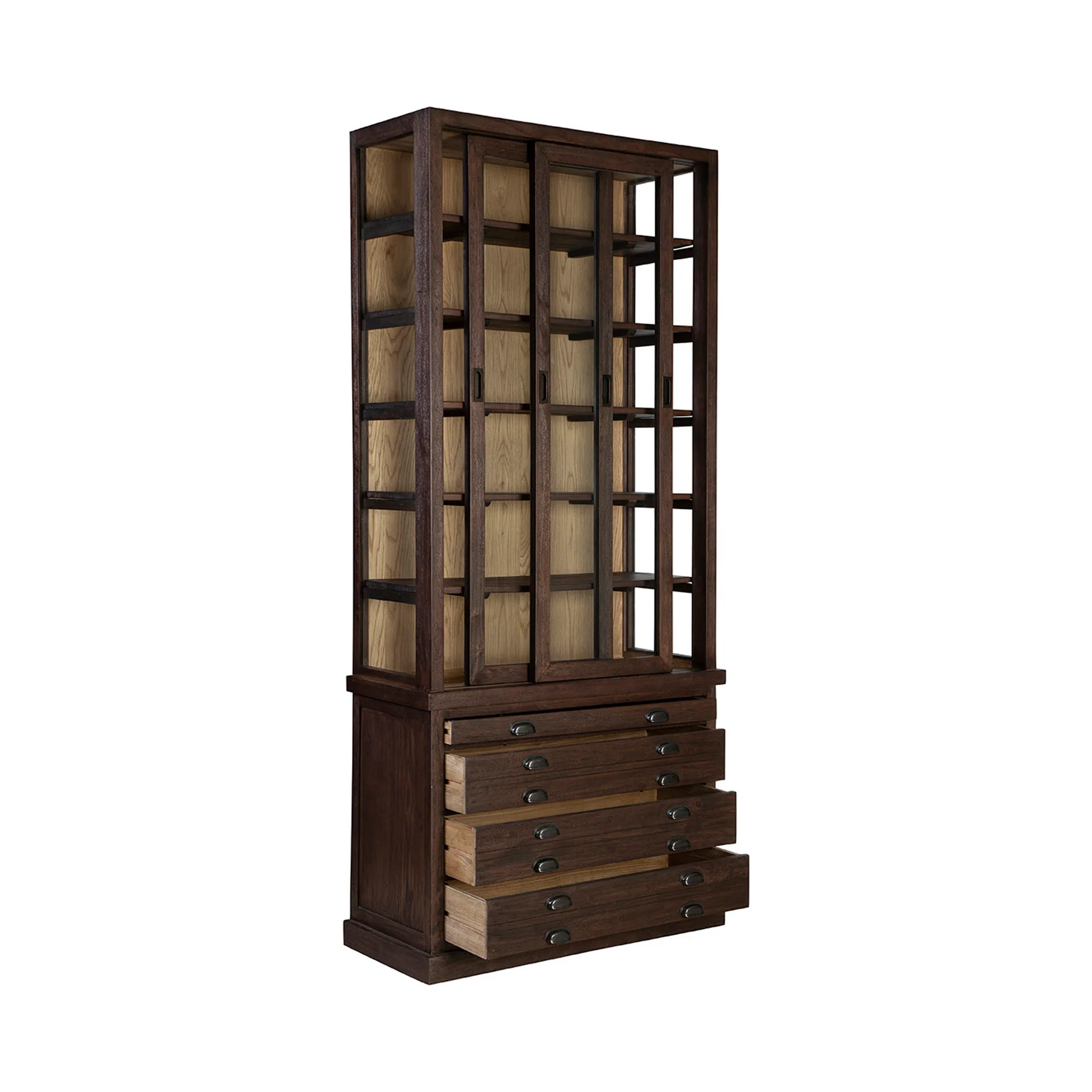 Ashford Oak Display Cabinet - Image 19