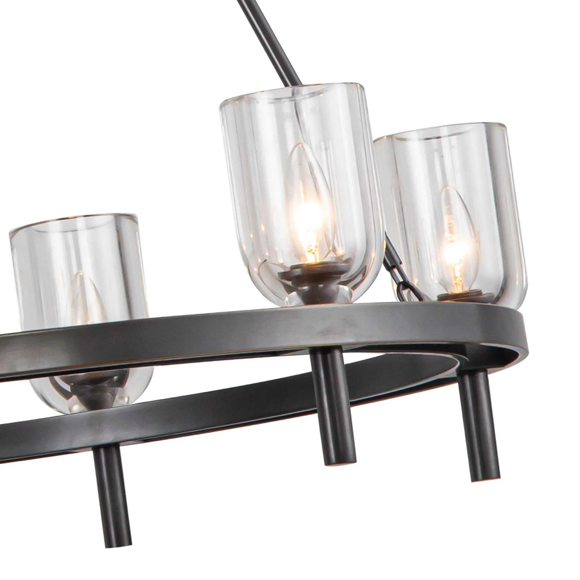 Aurelian Crystal Ring Chandelier - Image 3