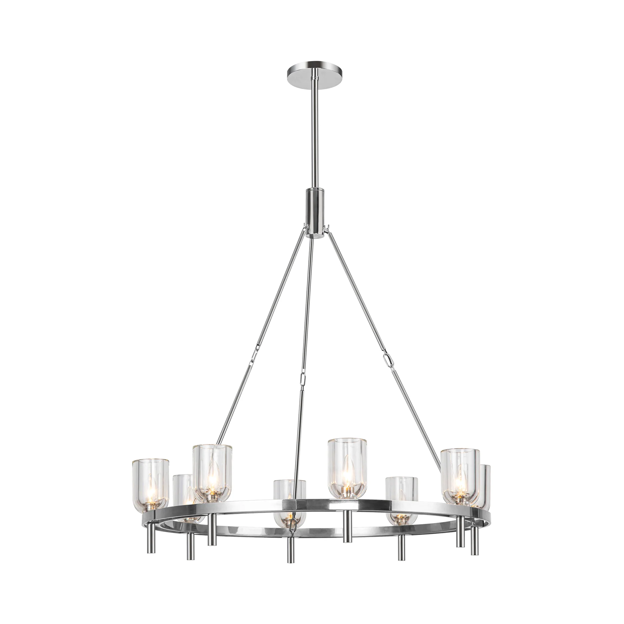 Aurelian Crystal Ring Chandelier - Image 7