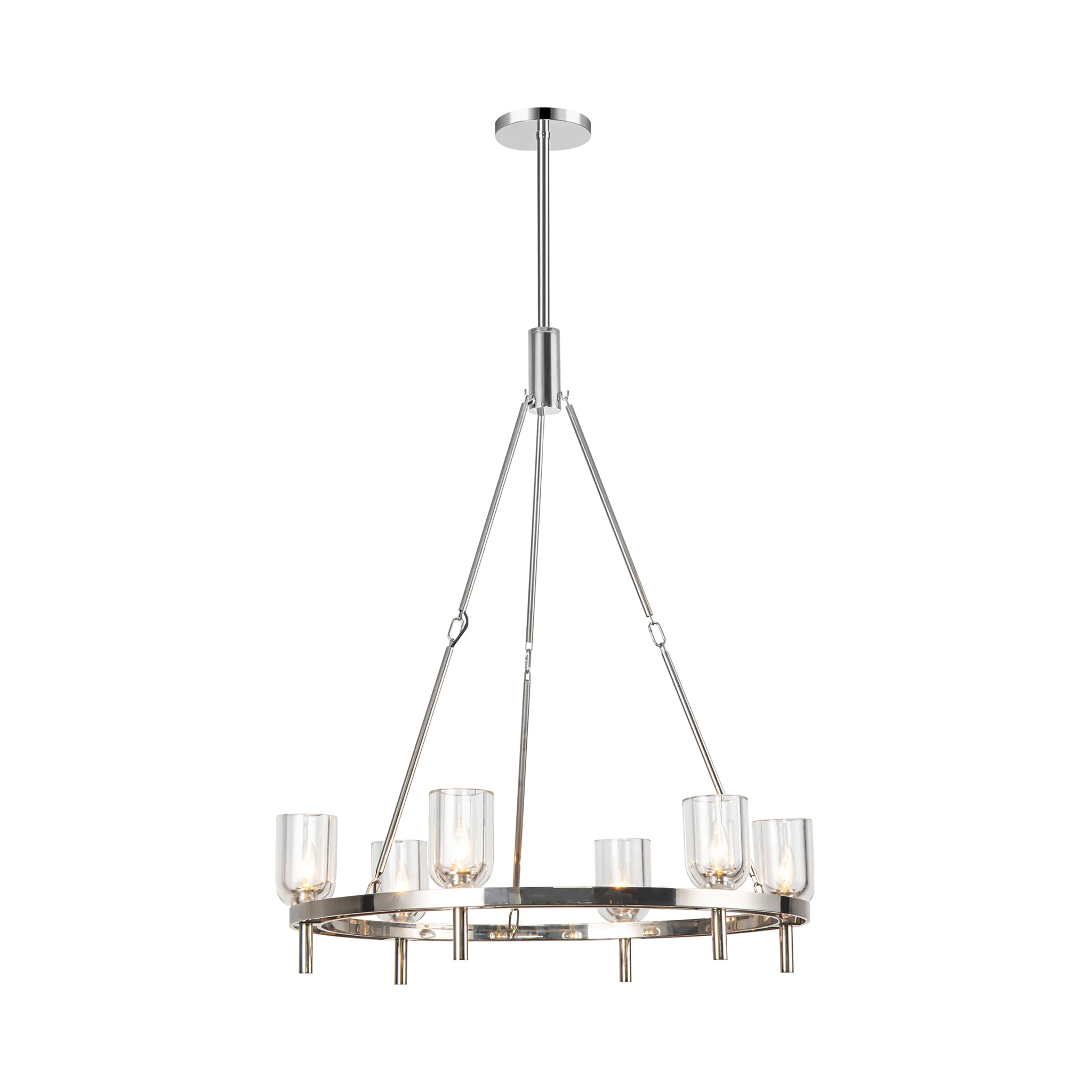 Aurelian Crystal Ring Chandelier - Image 8