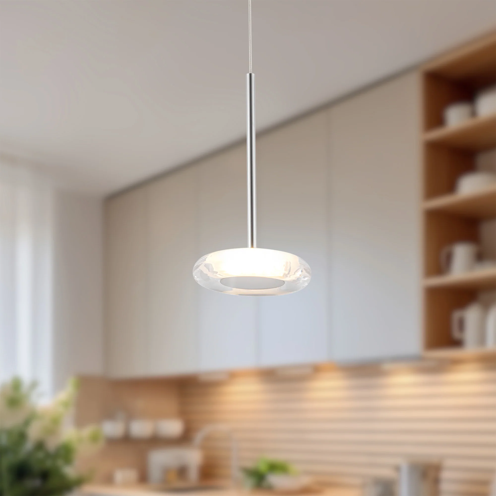 Aurello Clear Glass Pendant - Image 10