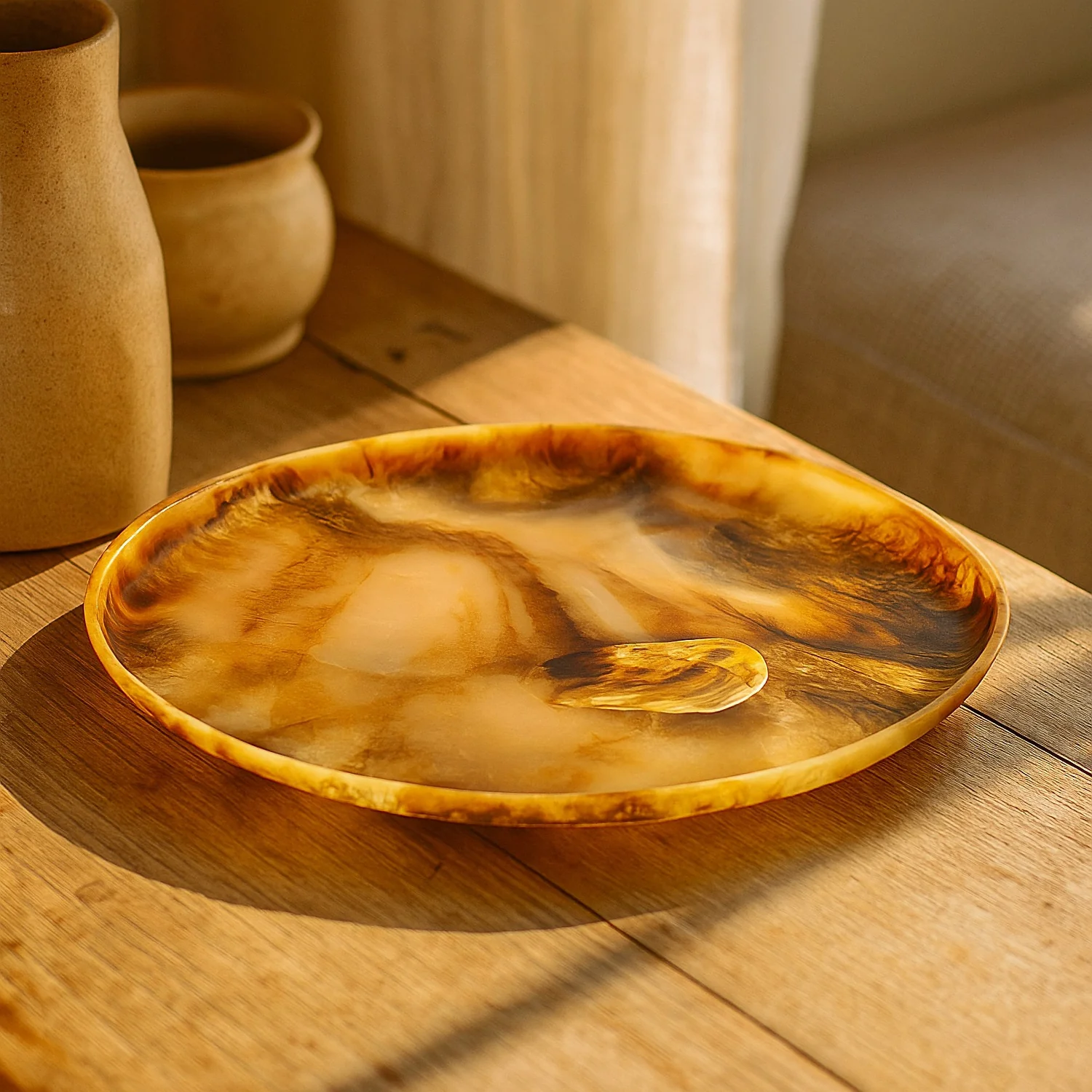Aurello Resin Serving Tray - Image 3