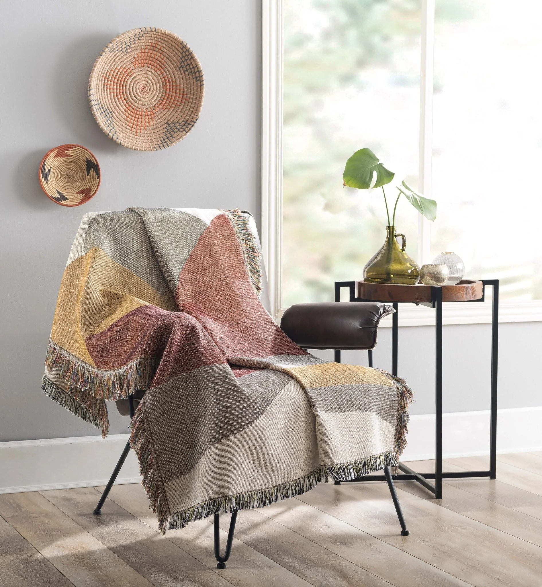 Aurevale Woven Landscape Throw - Image 3