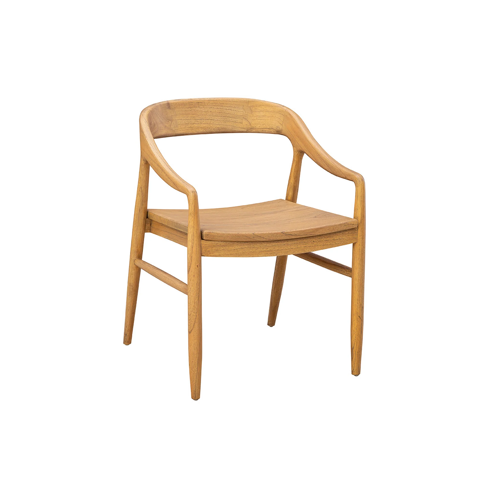 Avellino Solid Wood Arm Chair