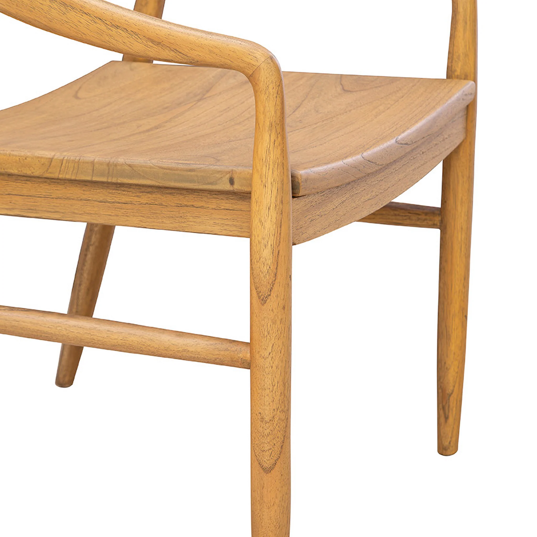 Avellino Solid Wood Arm Chair - Image 10