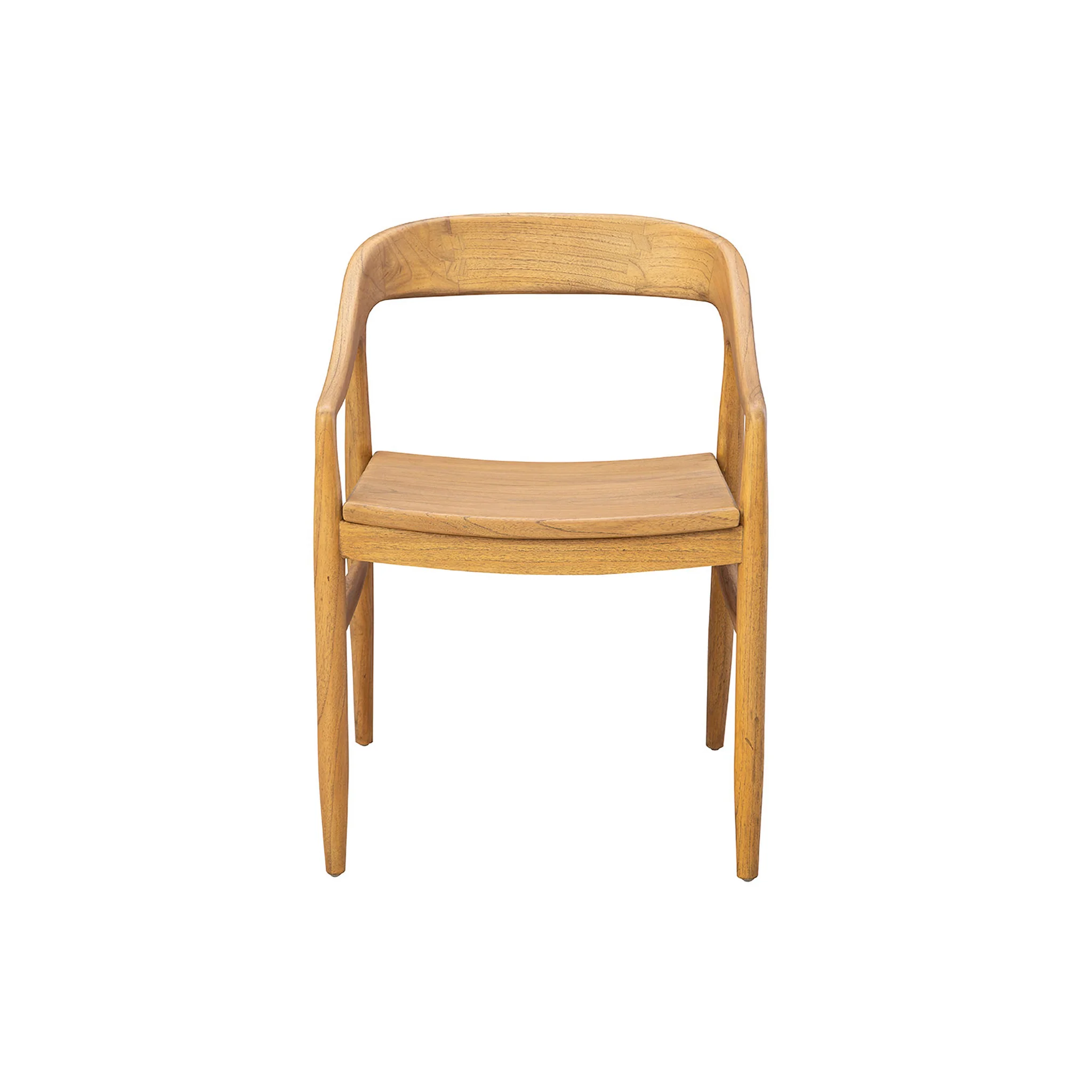 Avellino Solid Wood Arm Chair - Image 3
