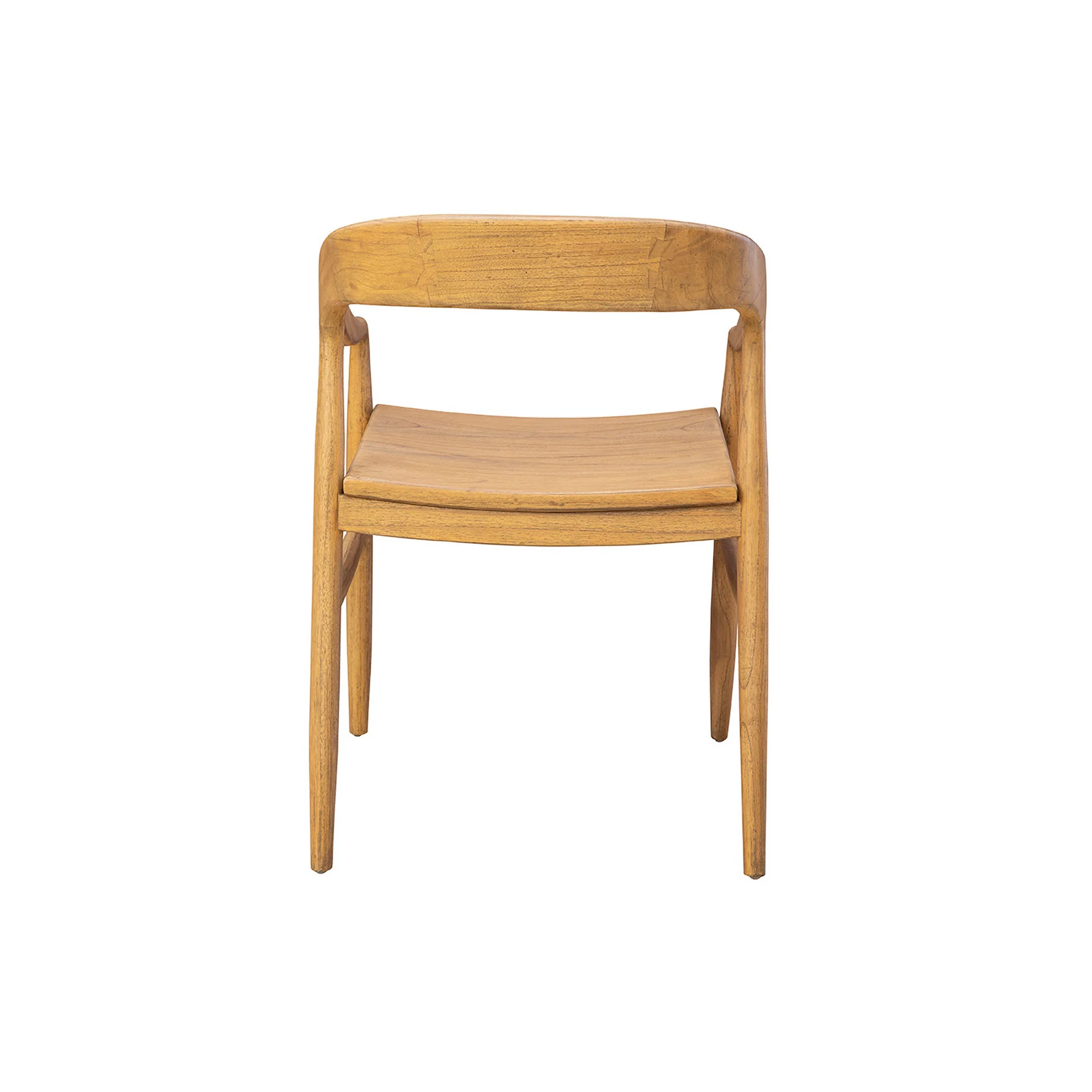 Avellino Solid Wood Arm Chair - Image 5