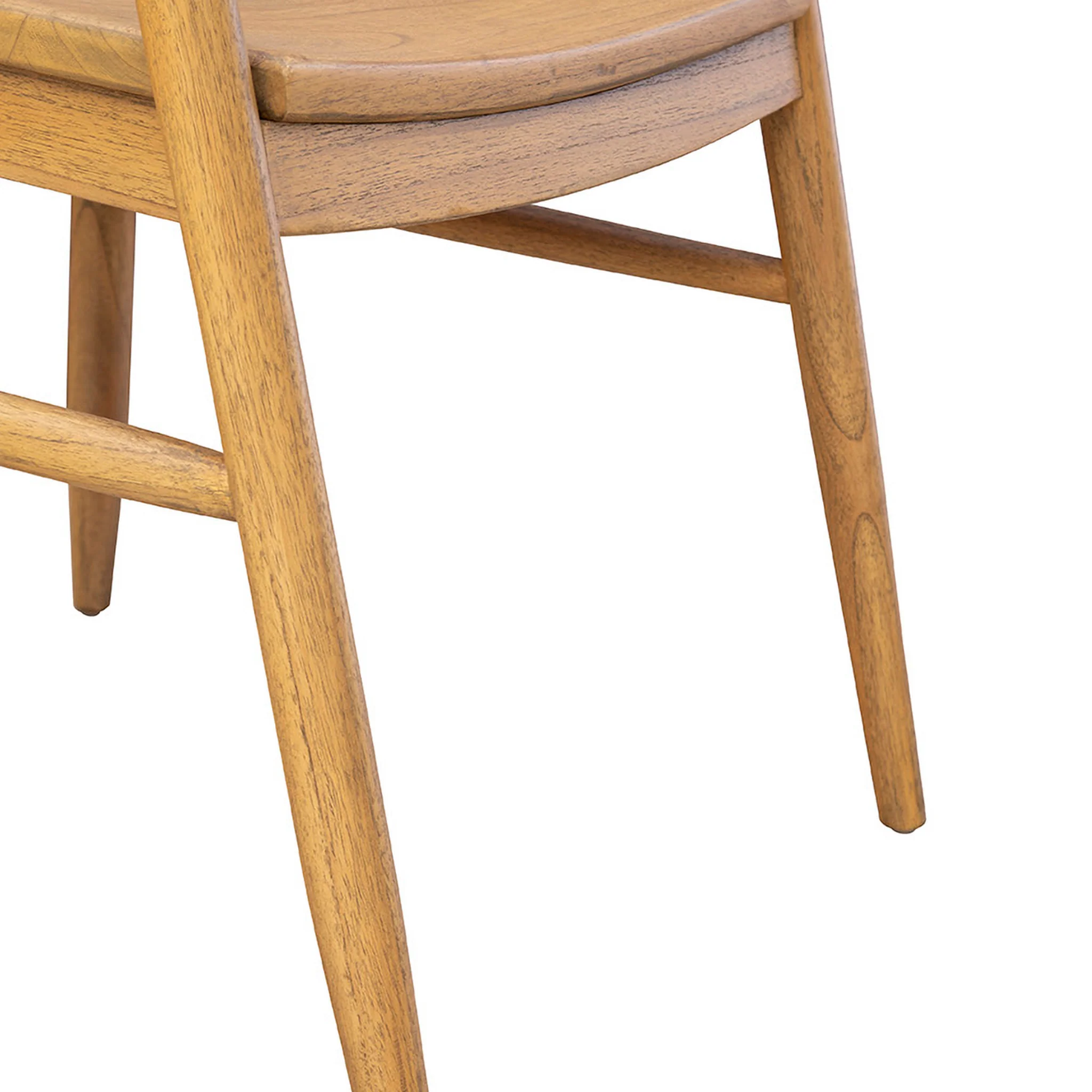 Avellino Solid Wood Arm Chair - Image 7