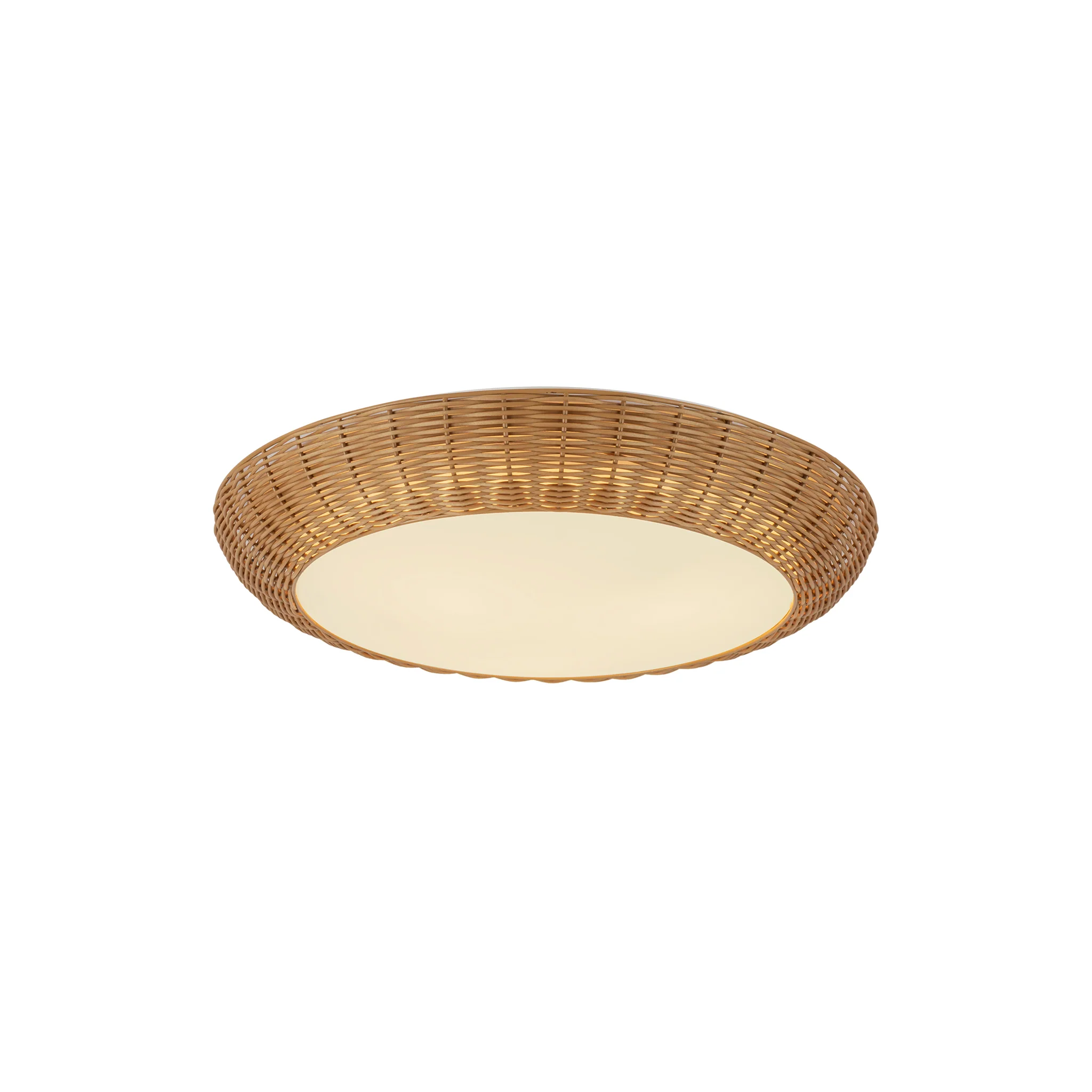 Avenca Rattan Flush Ceiling