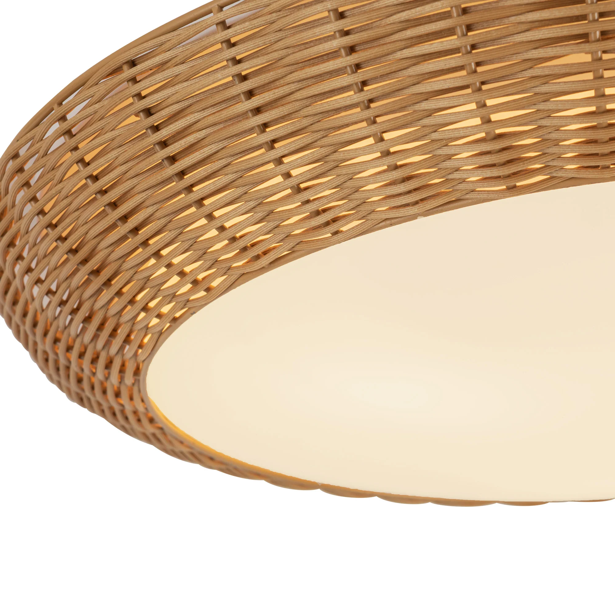 Avenca Rattan Flush Ceiling - Image 5