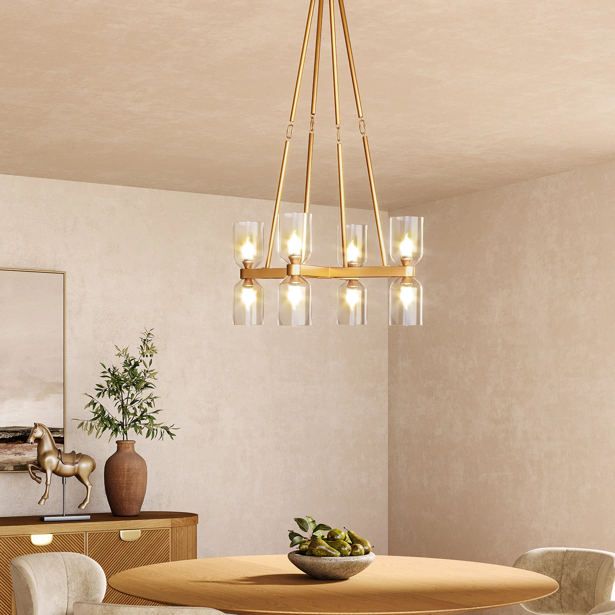 Averin Double Tier Chandelier - Image 2