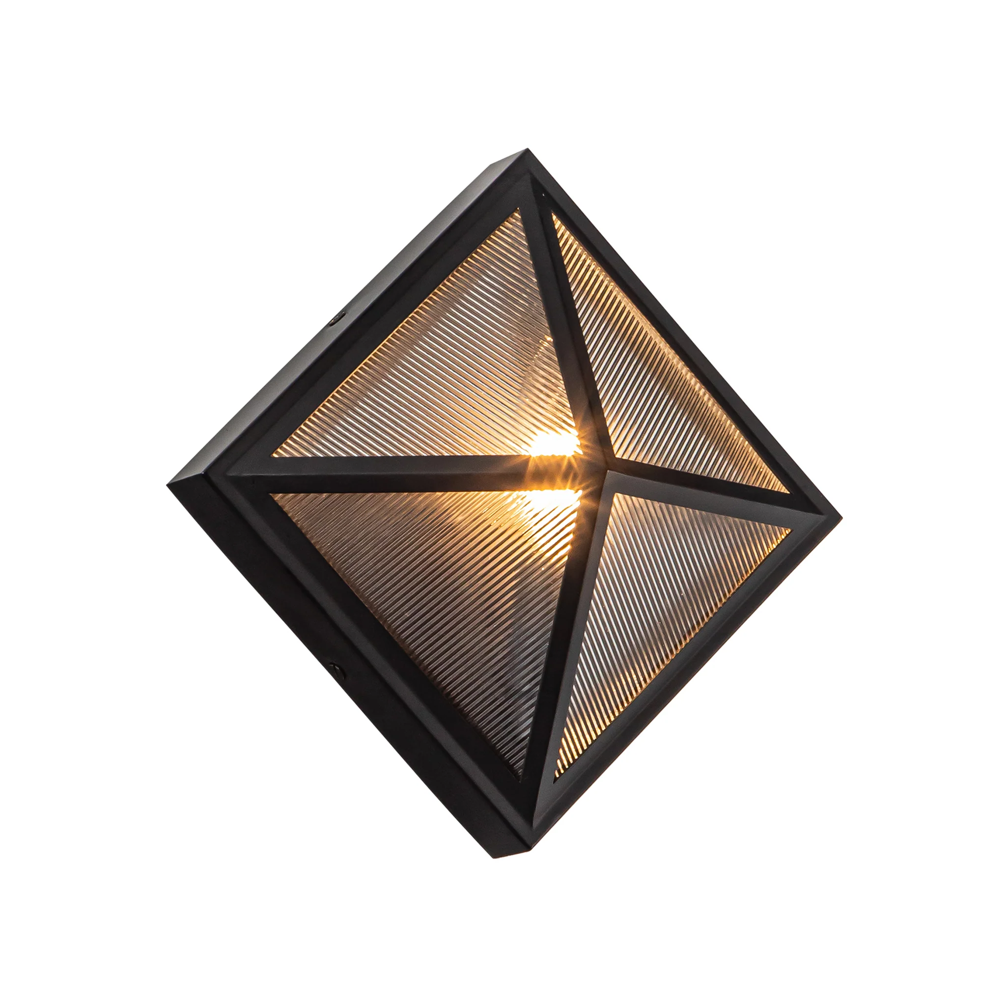 Averon Ribbed Glass Sconce