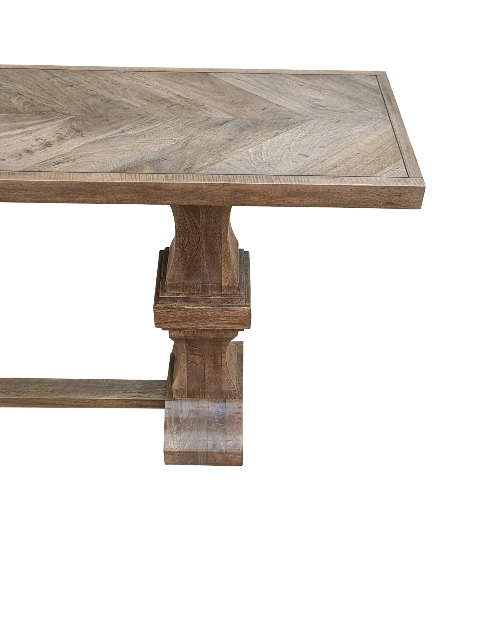 Averro Distressed Wood Console - Image 4