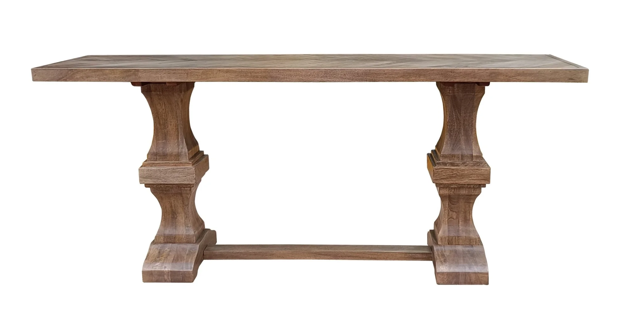 Averro Distressed Wood Console - Image 7