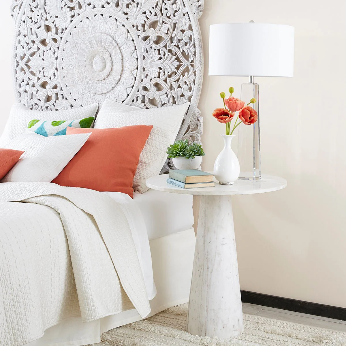 Banswara Marble Side Table - Image 6